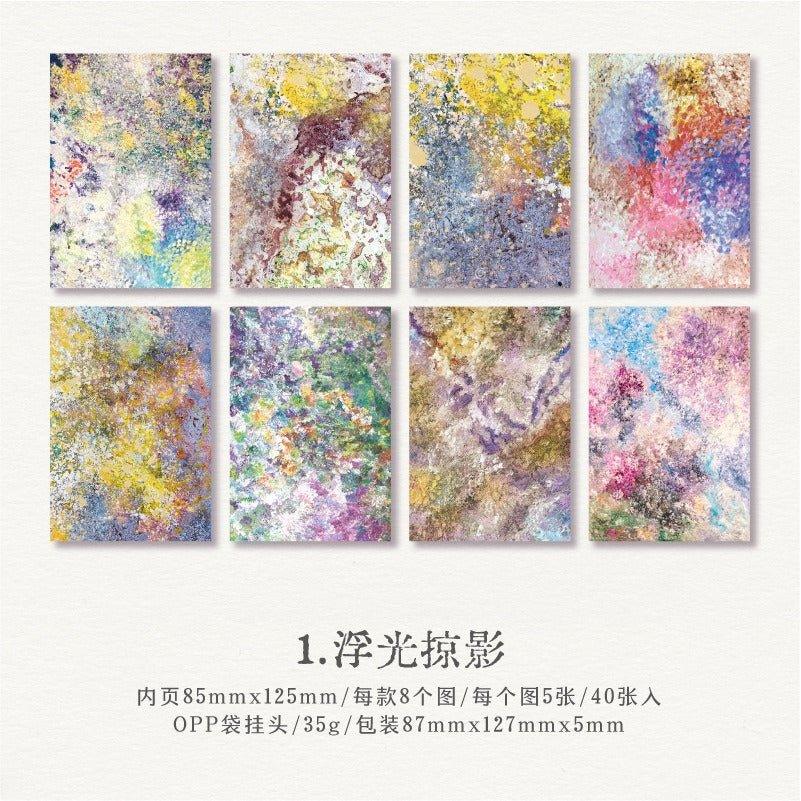 2127 Sketchy Paper Mottled Dreams Series