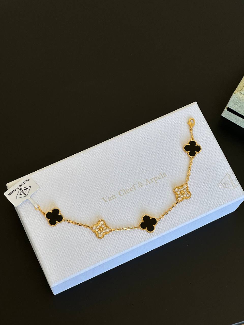 Van Cleef & Arpels Vintage Alhambra Bracelet, 5 Motifs
