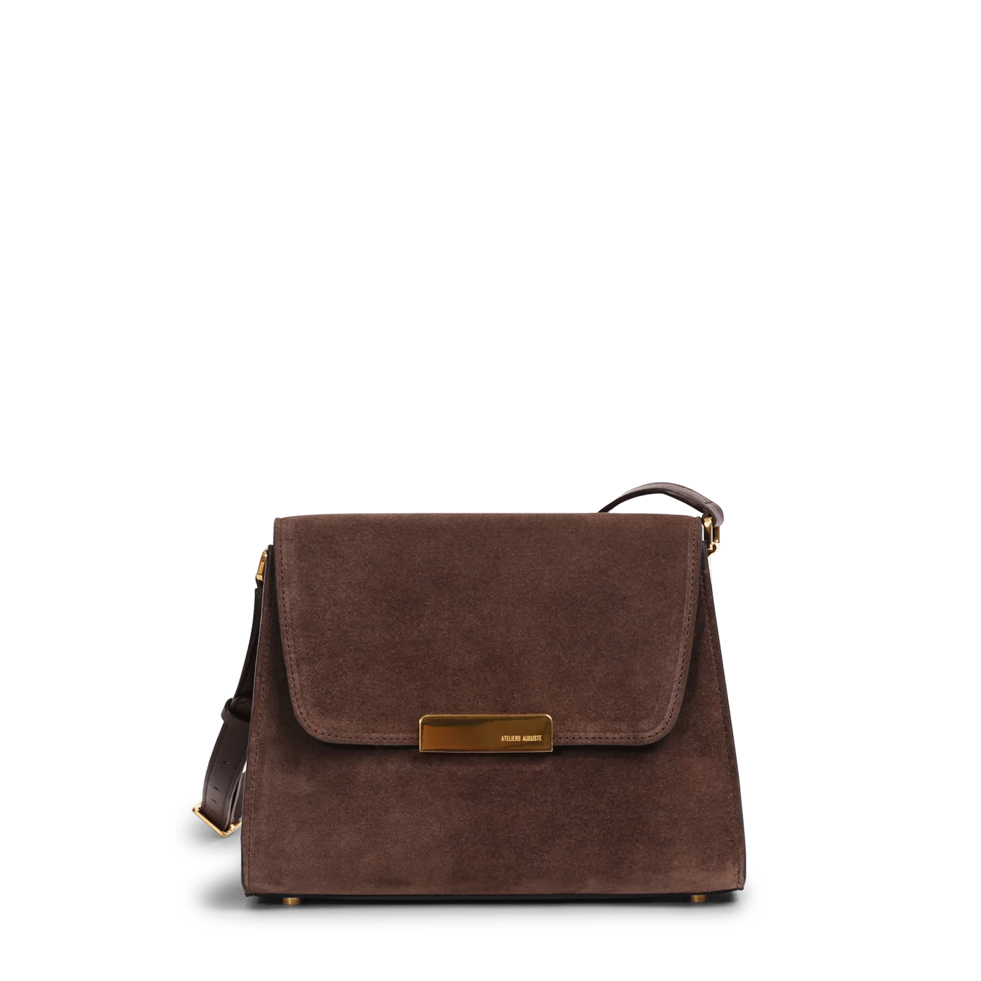 Mini Amelot  - Cuir Velours Chocolat