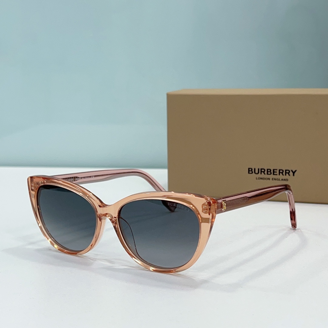 Buberry  Fashionable Cat-eye Sunglasses  Top quality