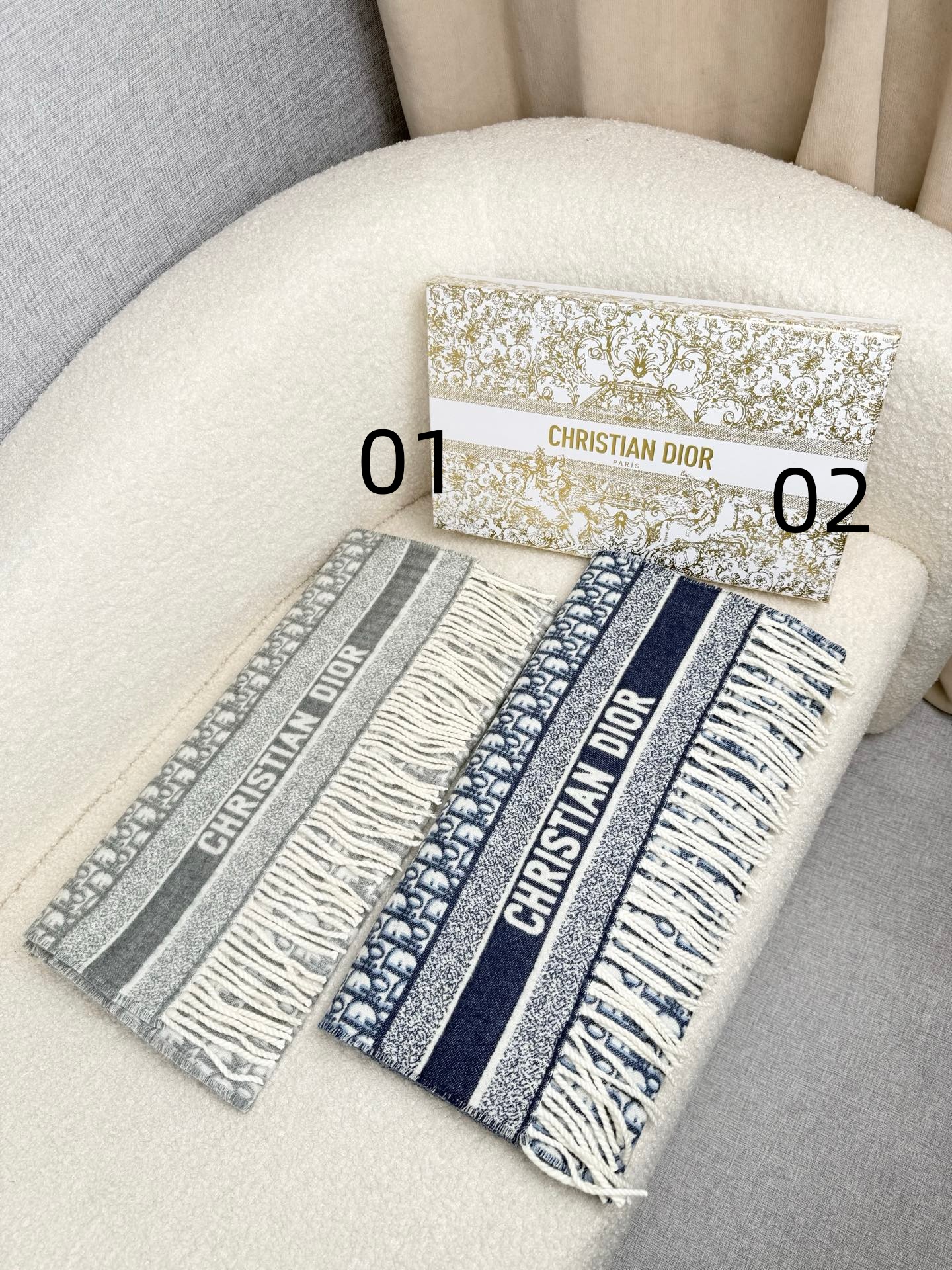 Dior Cashmere Scarf