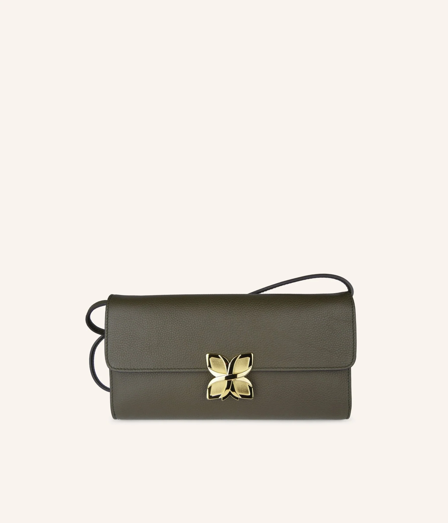 Hortensia Clutch | Vert Olive