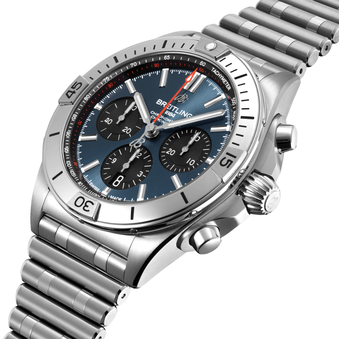 Breitling Watch Chronomat B01 42 Blue Bracelet【1:1 Replica】