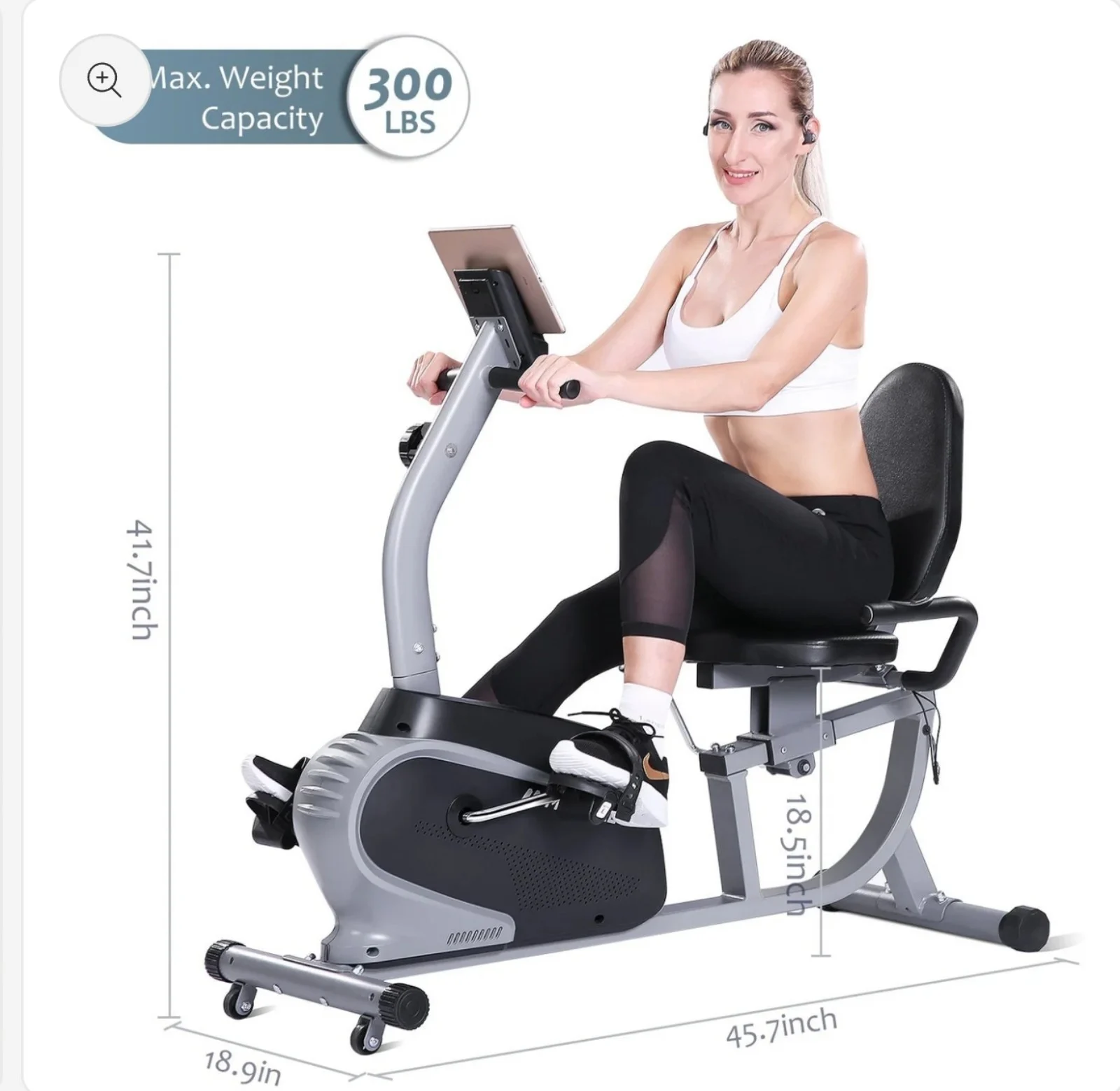 Maxkare Cycling Stationary Bike. Like new 6QHTO