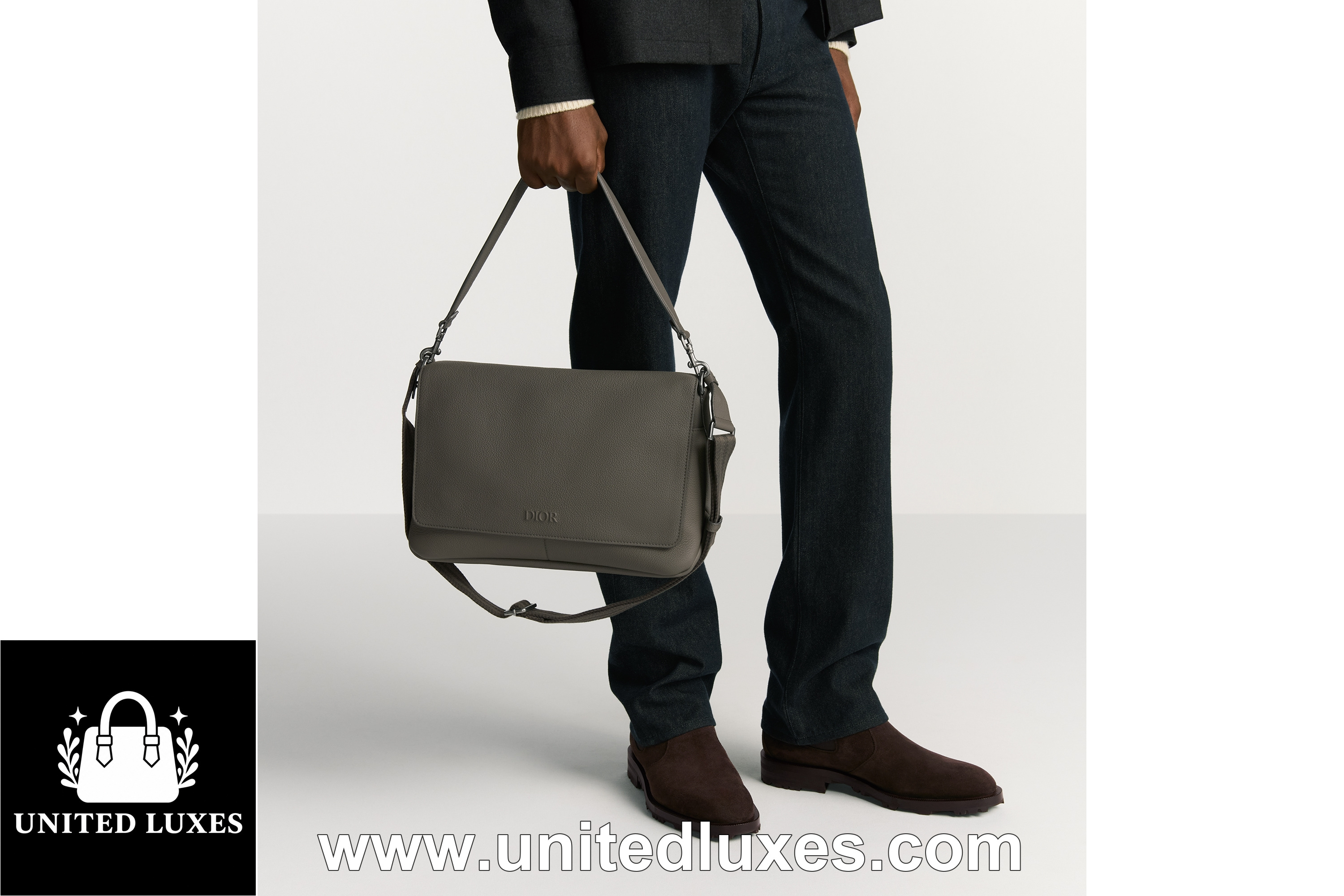 Replica Dior Privé Messenger Bag with Flap