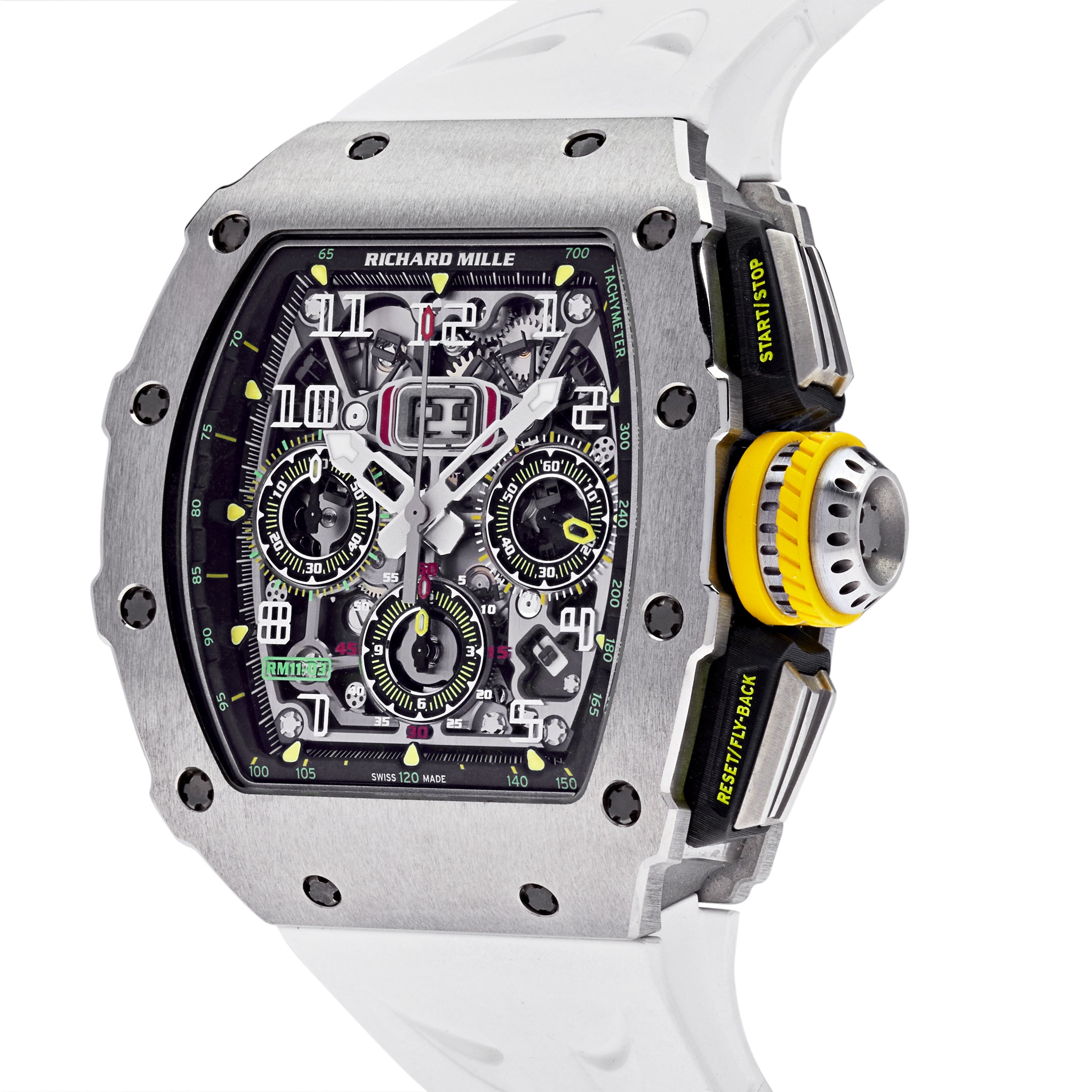 Richard Mille Titanium Automatic Flyback Chronograph RM11-03【1:1 Replica】