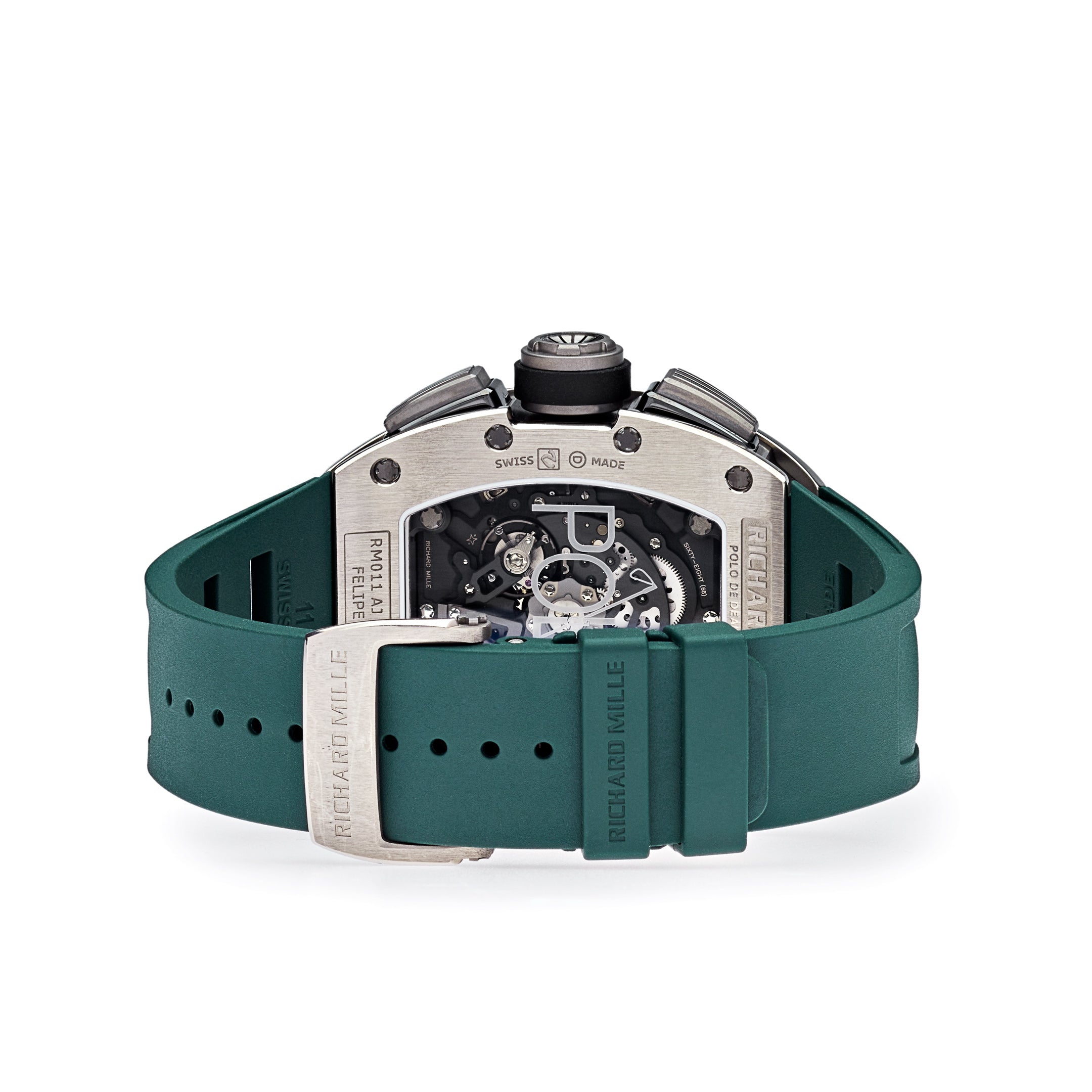 Richard Mille White Gold & Titanium Polo de Deauville RM011-FM【1:1 Replica】