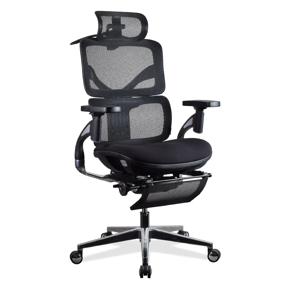 Chaise ergonomique de bureau - TERRANA PREMIUM en mousse et maille