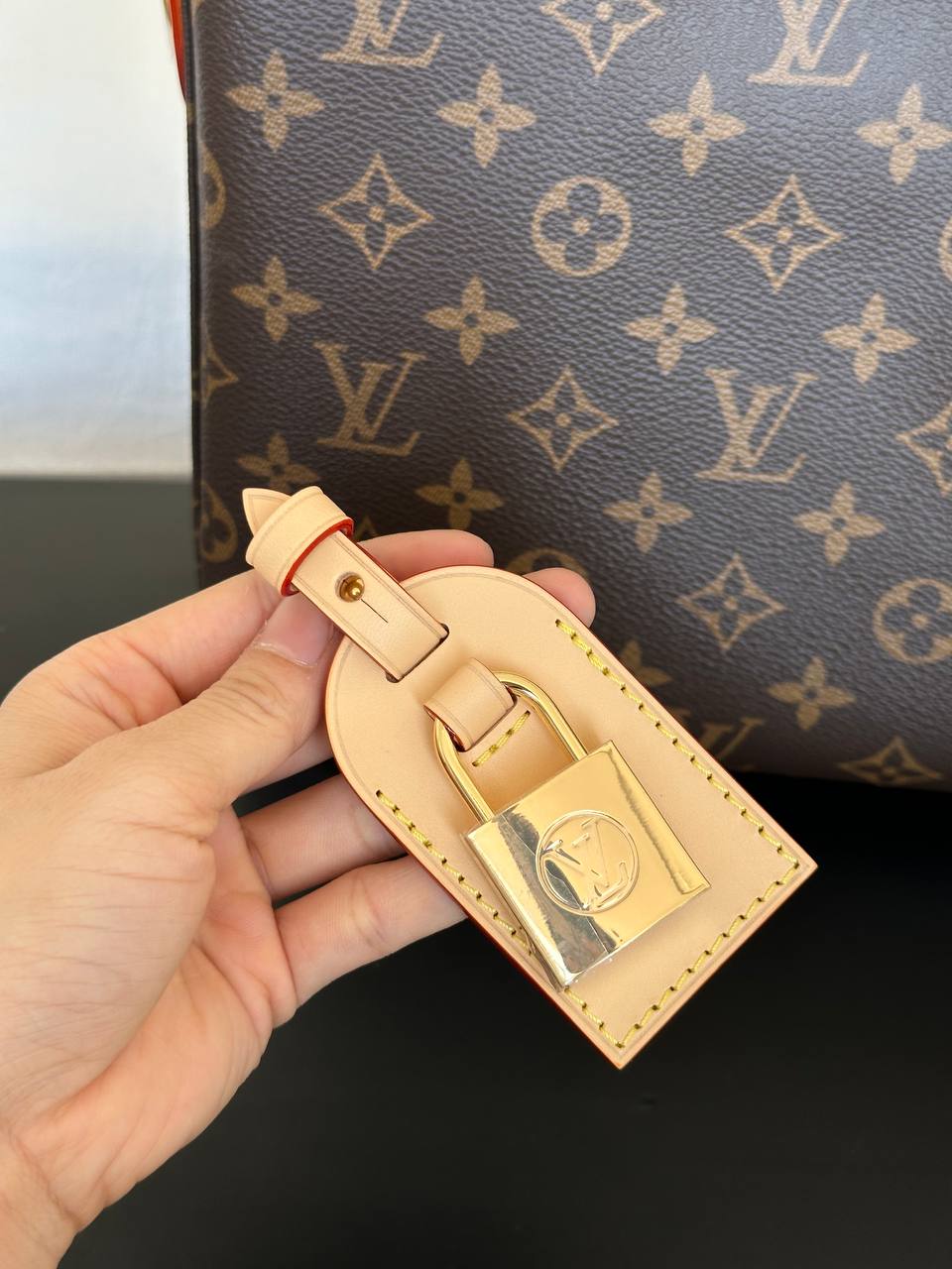 Louis Vuitton Monogram Hobo Shoulder Handbag