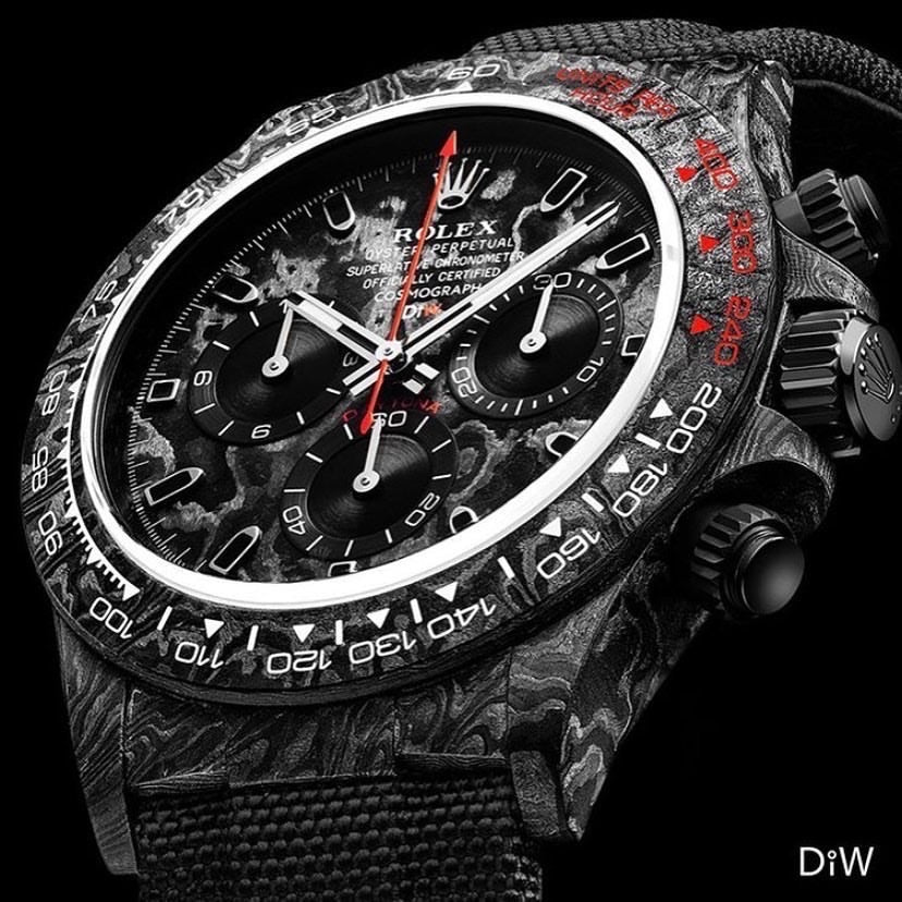 DiW Daytona Rolex 41mm Watch 