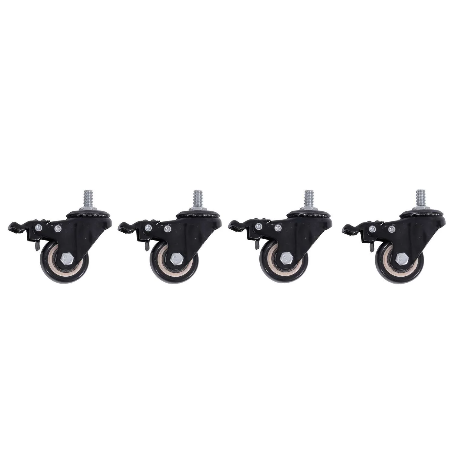 ROUES en acier pour Bureau Assis Debout KQUEO (x4)