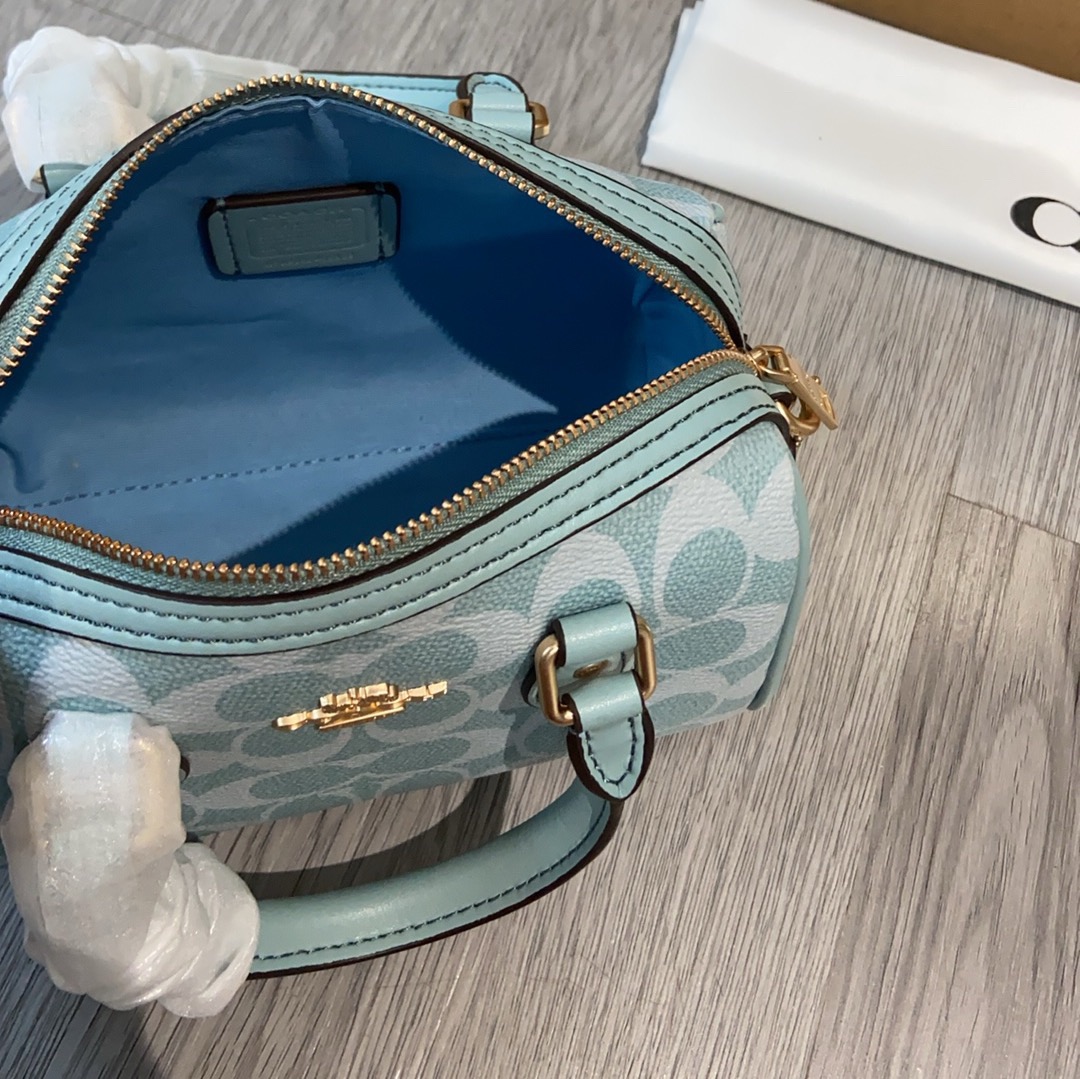 Women Handbag CEY63 Mini Rowan Crossbody Bag In Signature Canvas