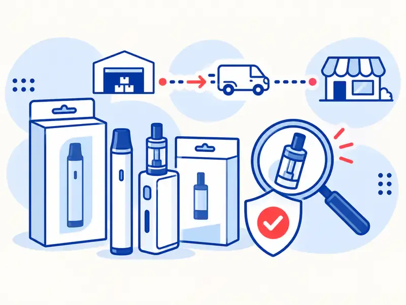 OZ Vape Direct Authenticity and Sourcing Standards — OZ illustrated guide cover