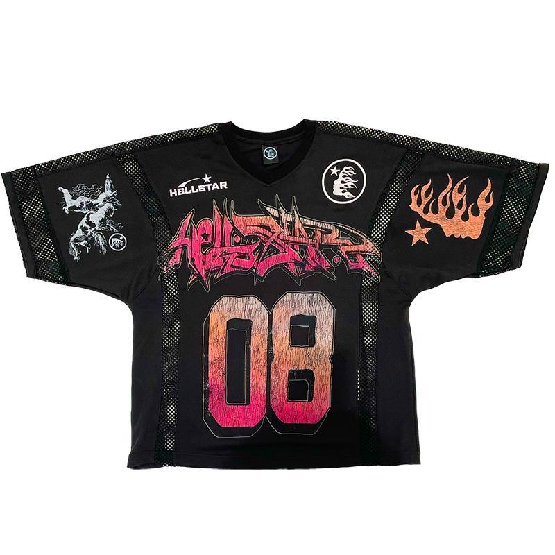 black or write jersey 08 T