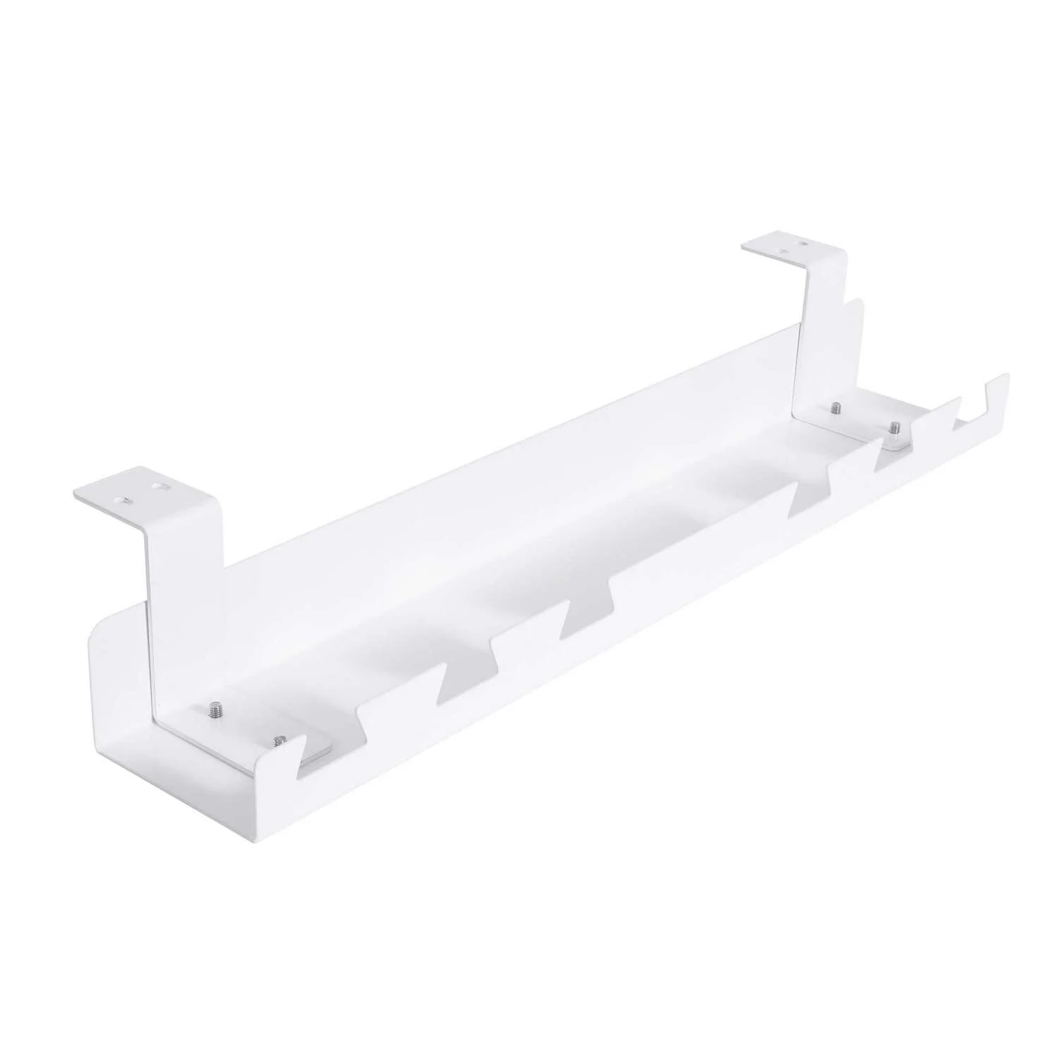 Goulotte horizontale passe-câble pour bureau