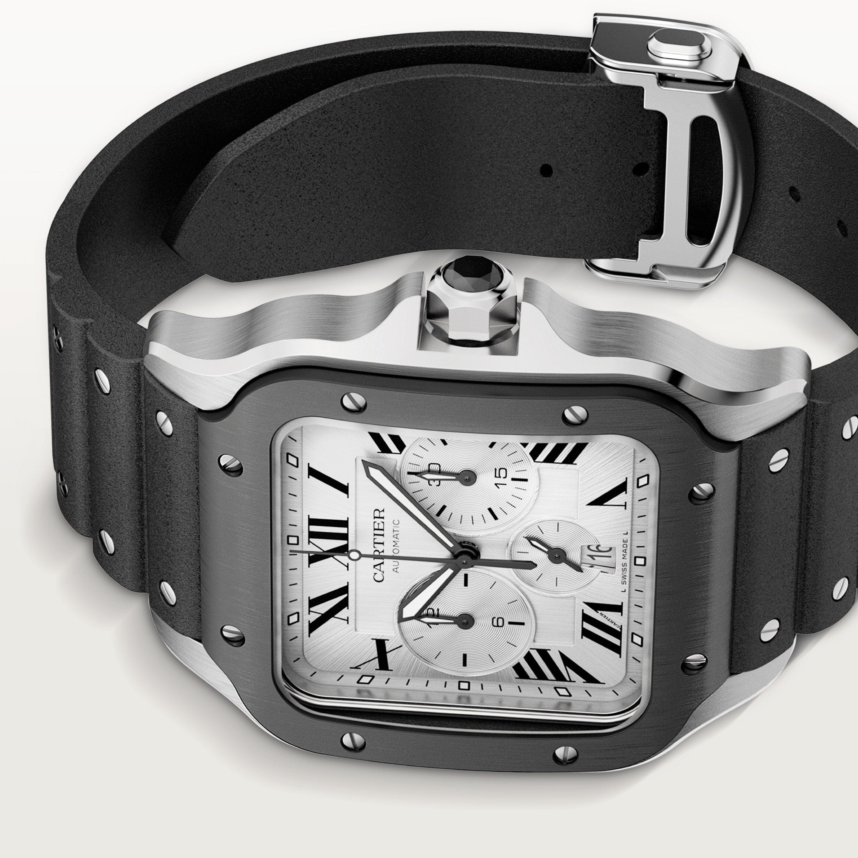 Santos de Cartier Chronograph watch WSSA0017【1:1 Replica】