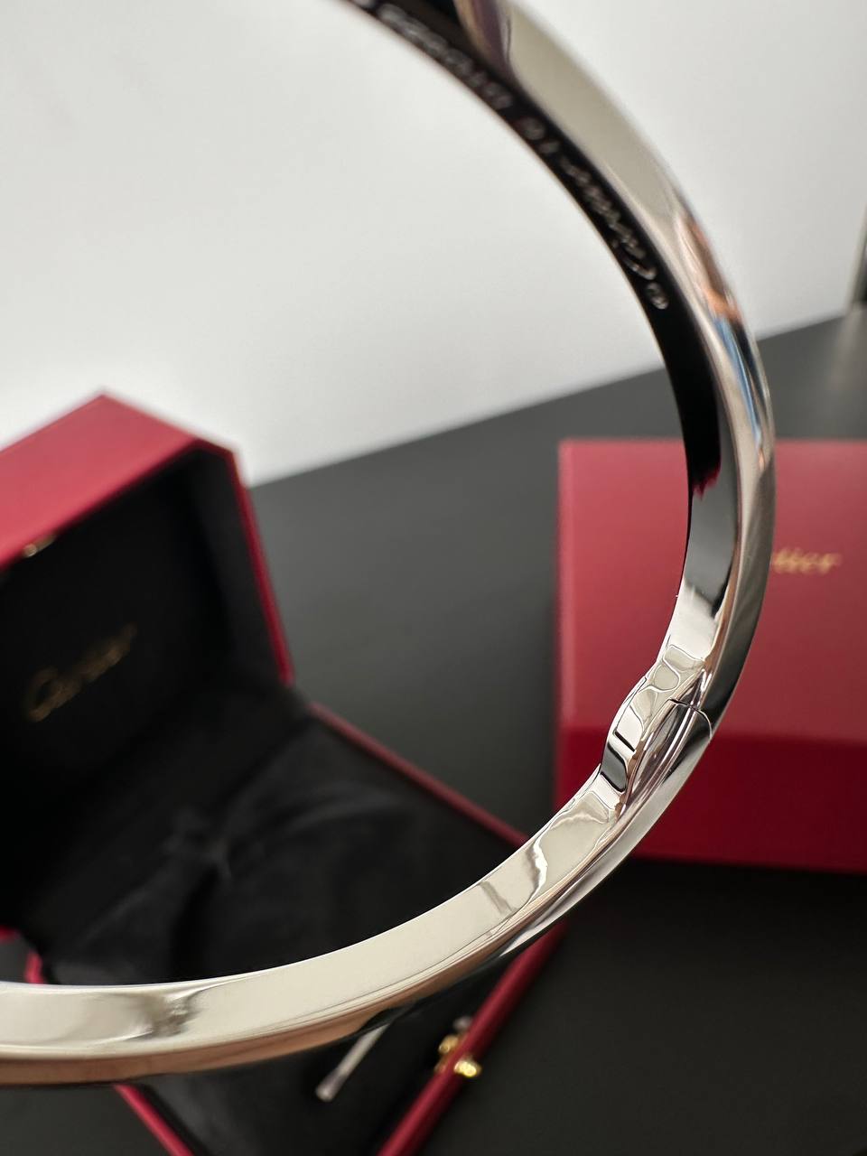 Cartier LOVE Bracelet, Medium Model, Paved Diamonds