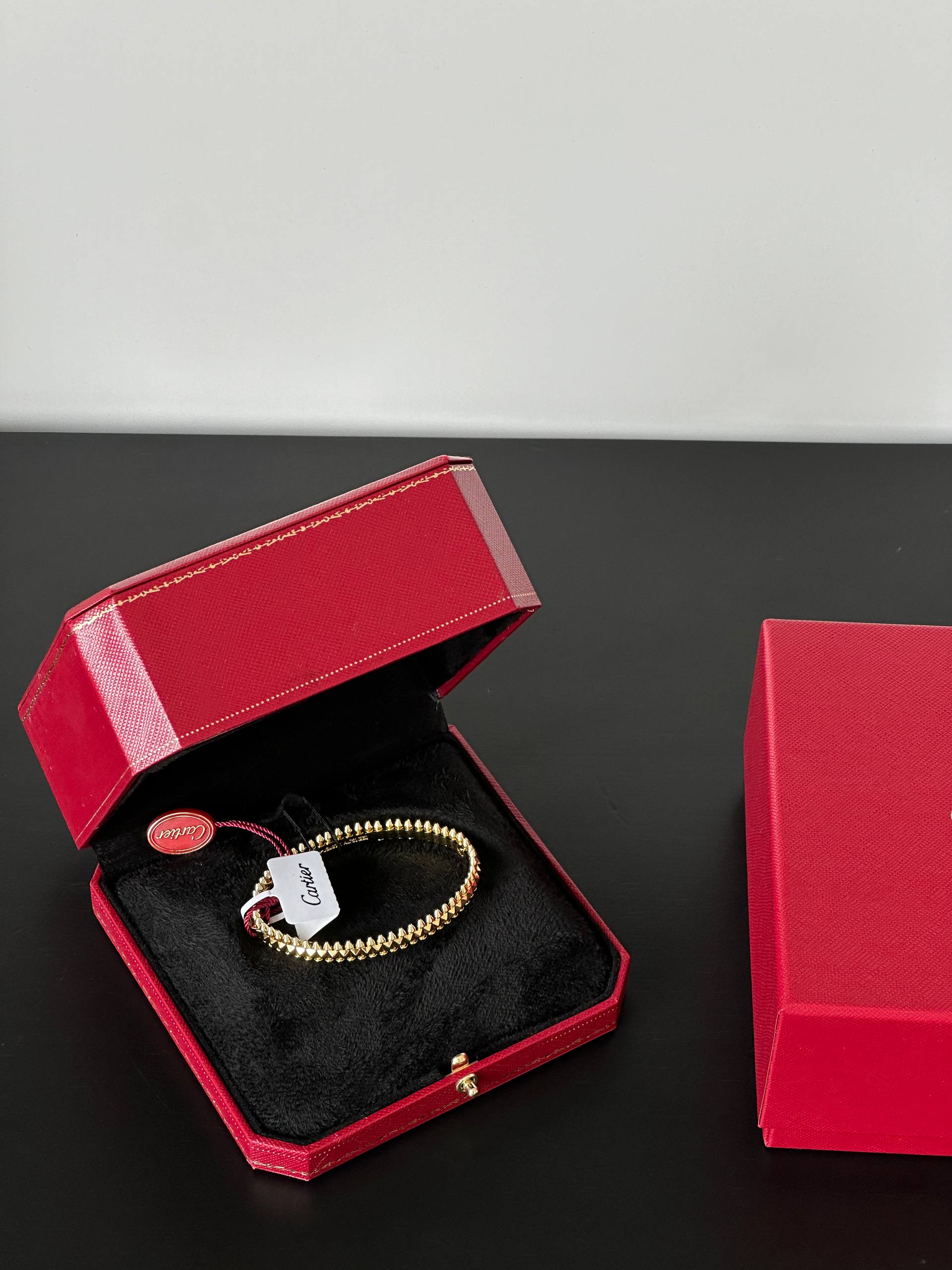 Cartier Clash de Cartier Full Stud Yellow Gold Bangle