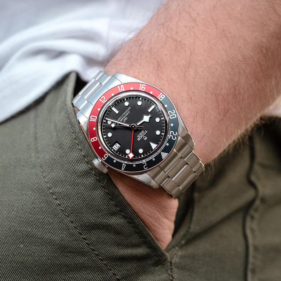 TUDOR Black Bay GMT 41mm Steel【1:1 Replica】