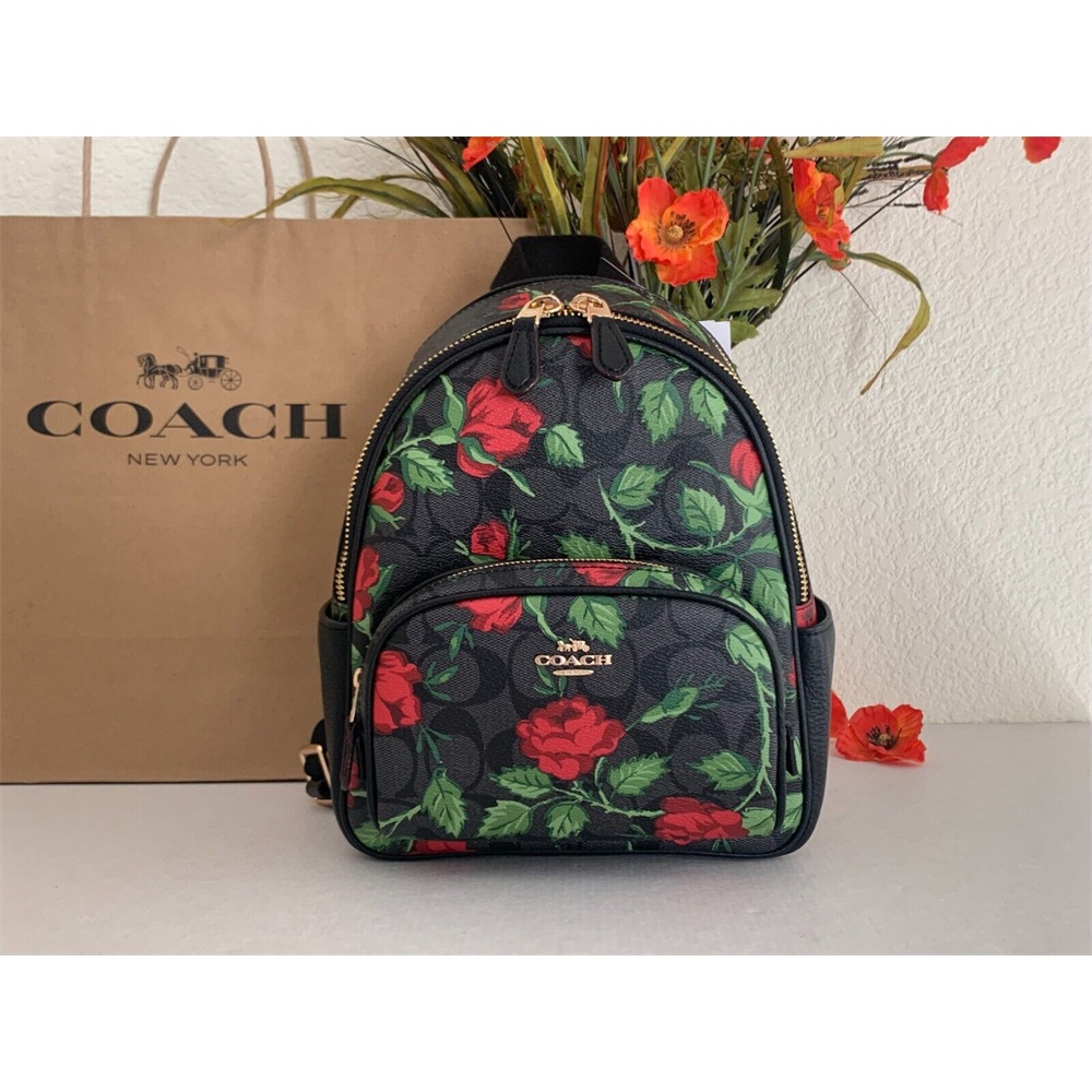 Women Handbag C8604 C8603 C8258 C8257 C8259 CA624 CC331 CD277 Mini Court Backpack Bag