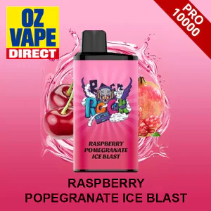 Raspberry pomegranate ice blast
