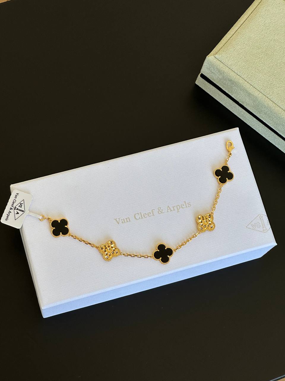 Van Cleef & Arpels Vintage Alhambra Bracelet, 5 Motifs