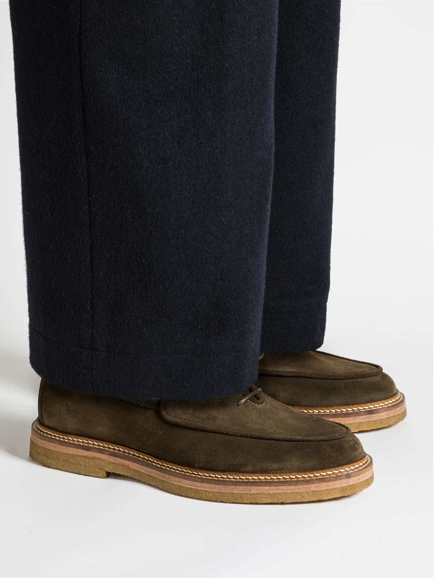 OLIVIER MARRON GLACE SUEDE