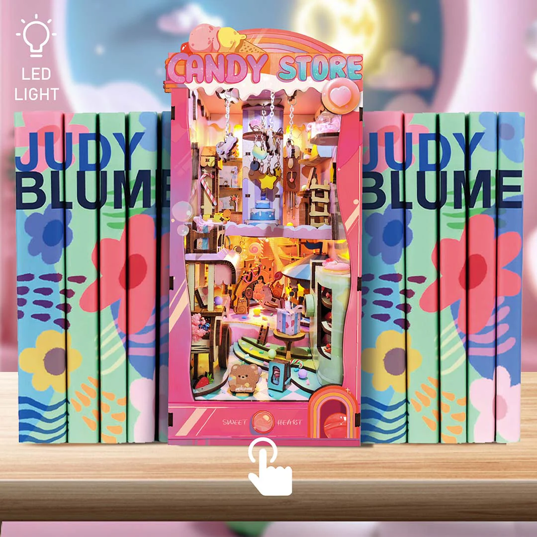 Candy Store DIY Wooden Book Nook