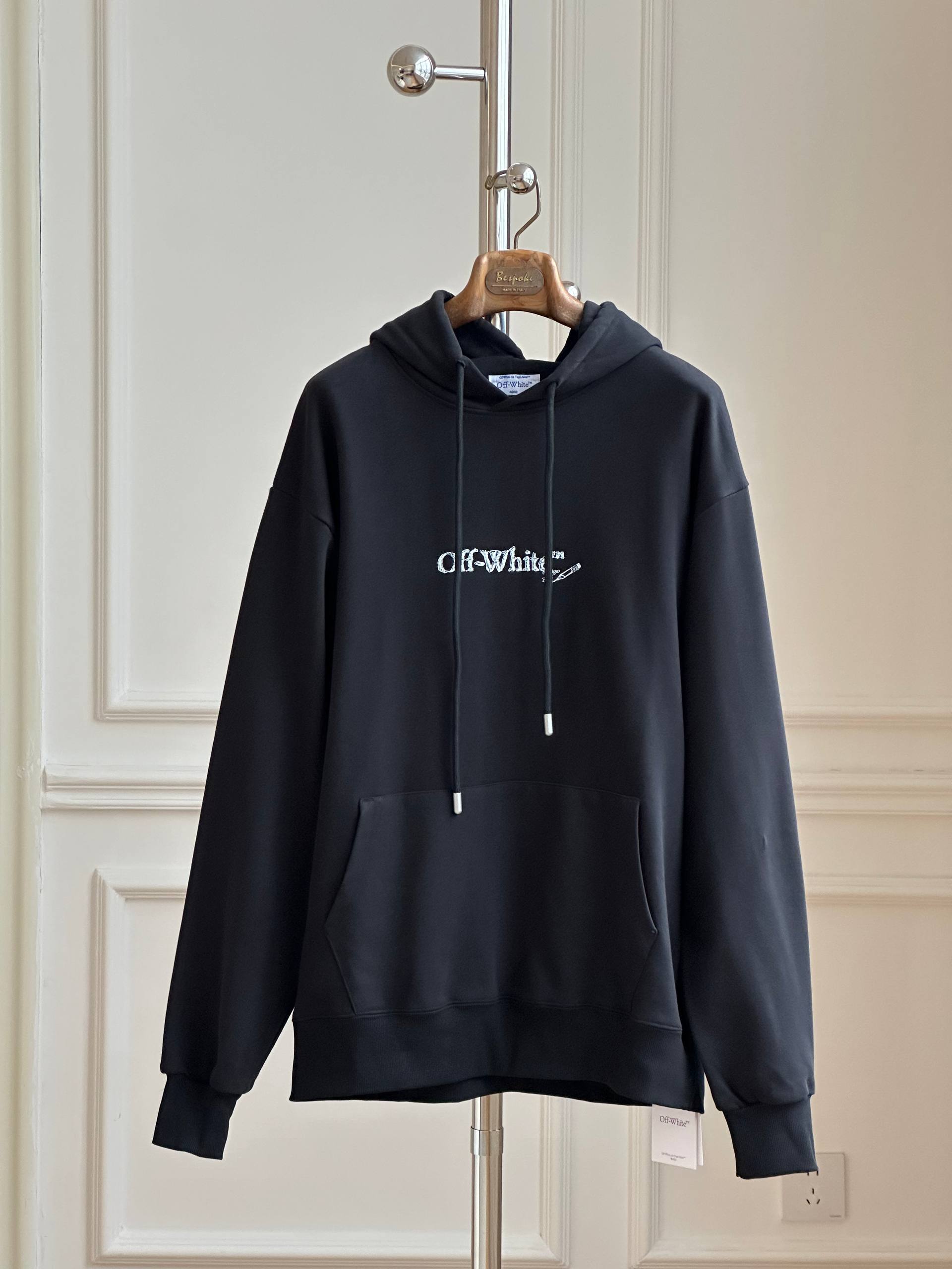 Off-White Handwritten Logo Print Hoodie