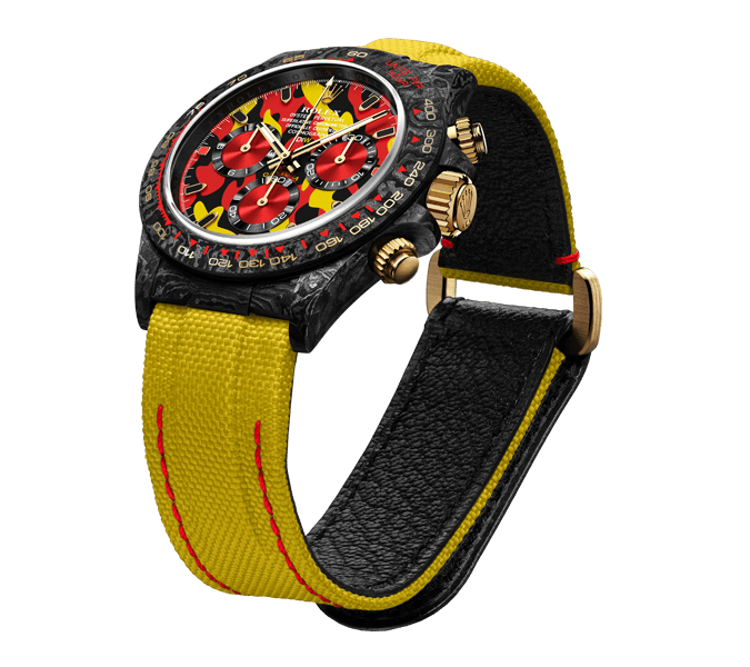 ROLEX Diw Daytona military yellow 40mm oyster black【1:1 Replica】