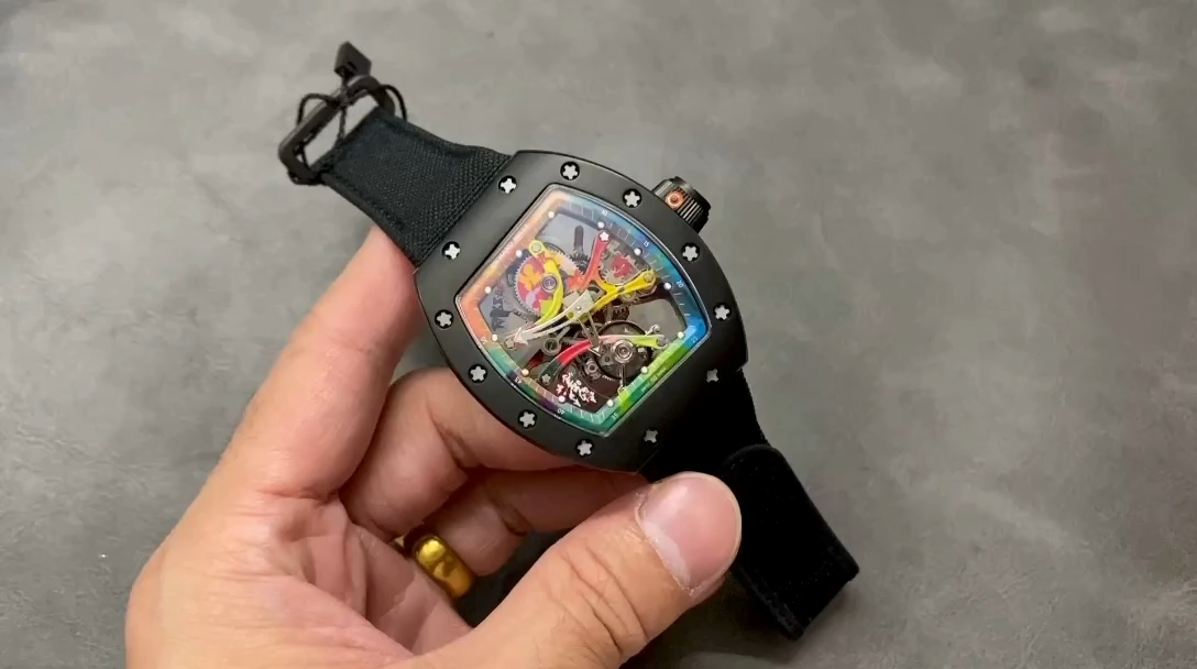 Richard Mille RM 68-01 Tourbillon Cyril Kongo Carbon Fiber Black