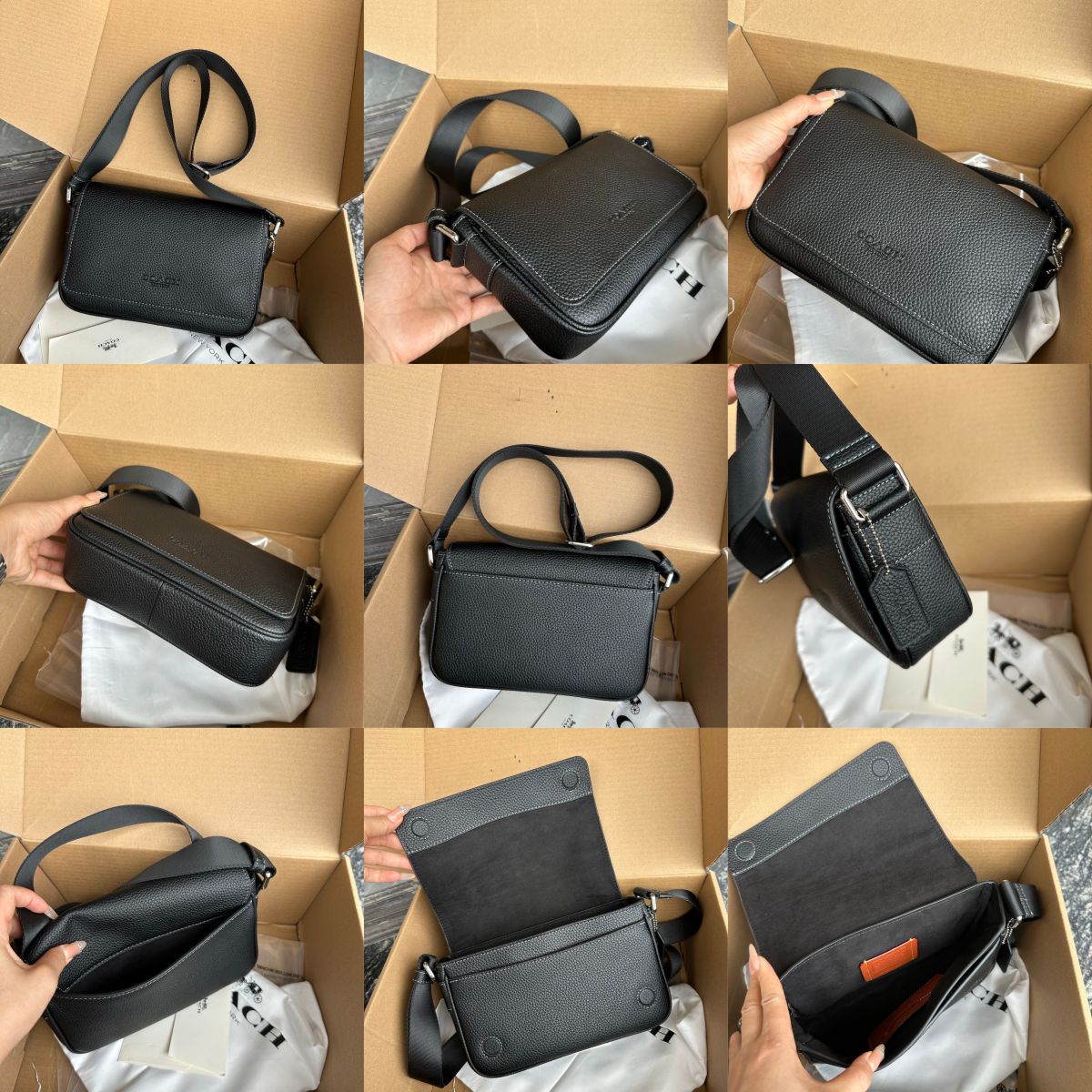 Men Handbag CDZ95 CDZ97 Jack Small Flap Crossbody Shoulder Bag