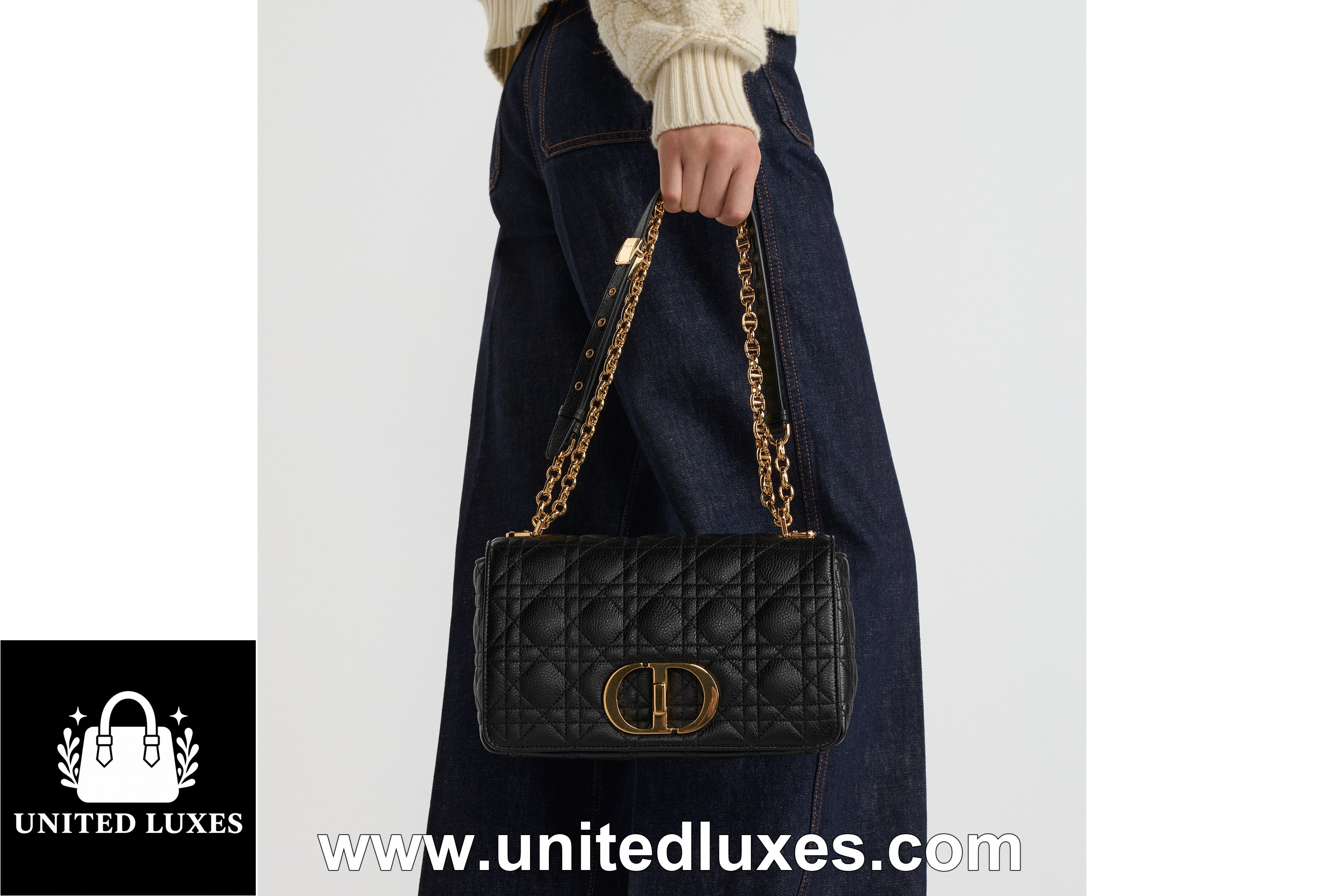 Replica Medium Dior Caro Bag