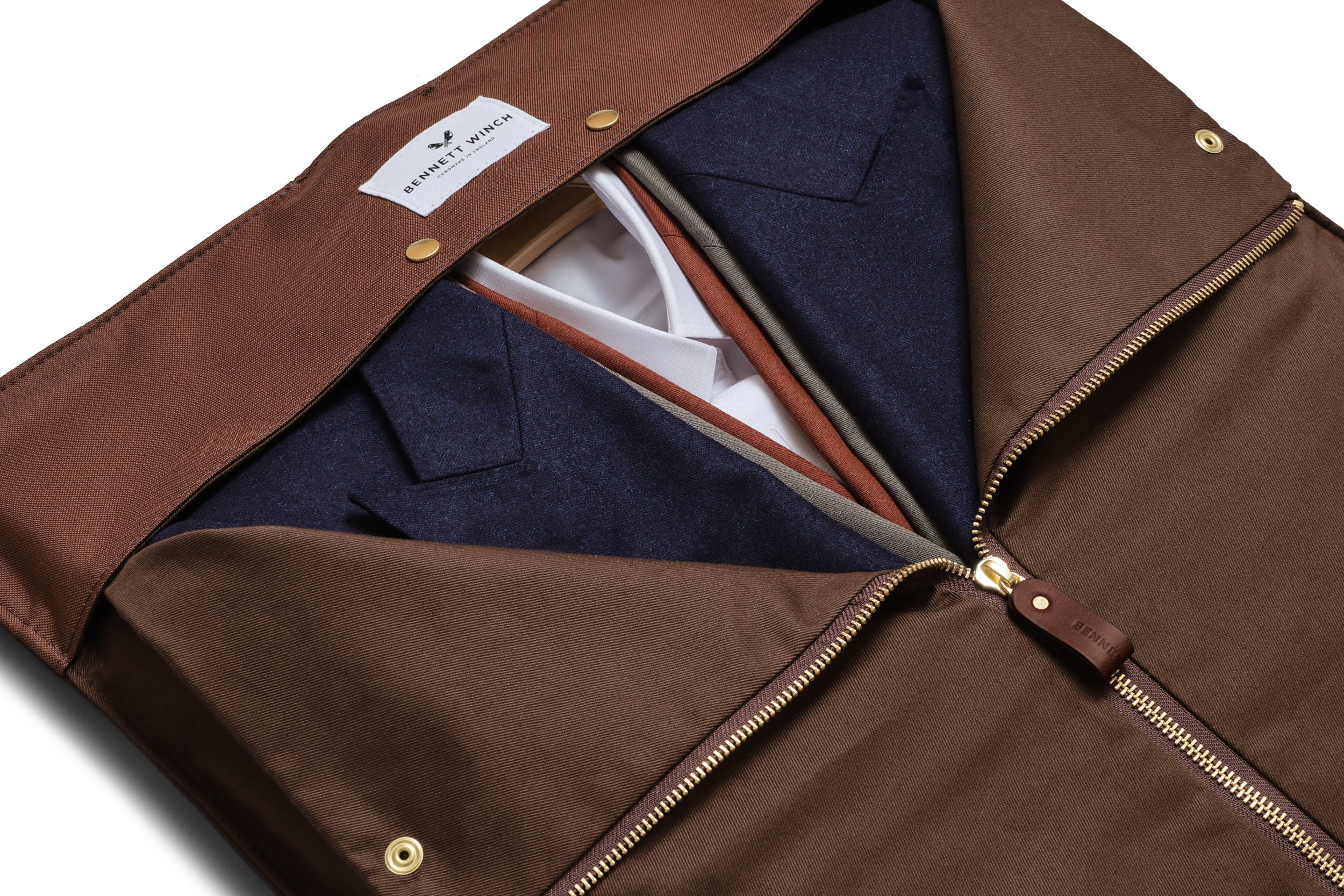Leather Trifold - Brown