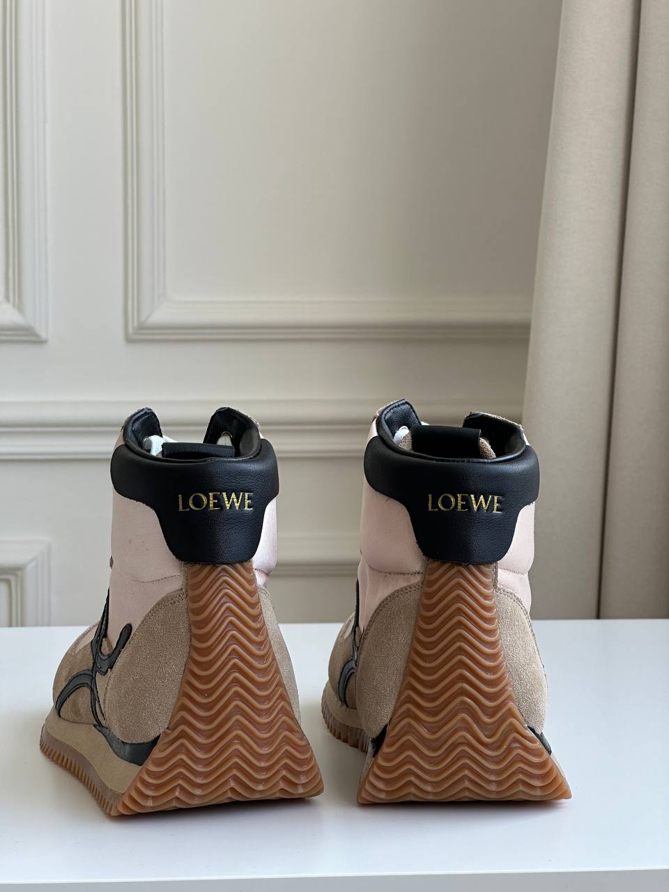 LOEWE Flow Runner High-Top Sneakers