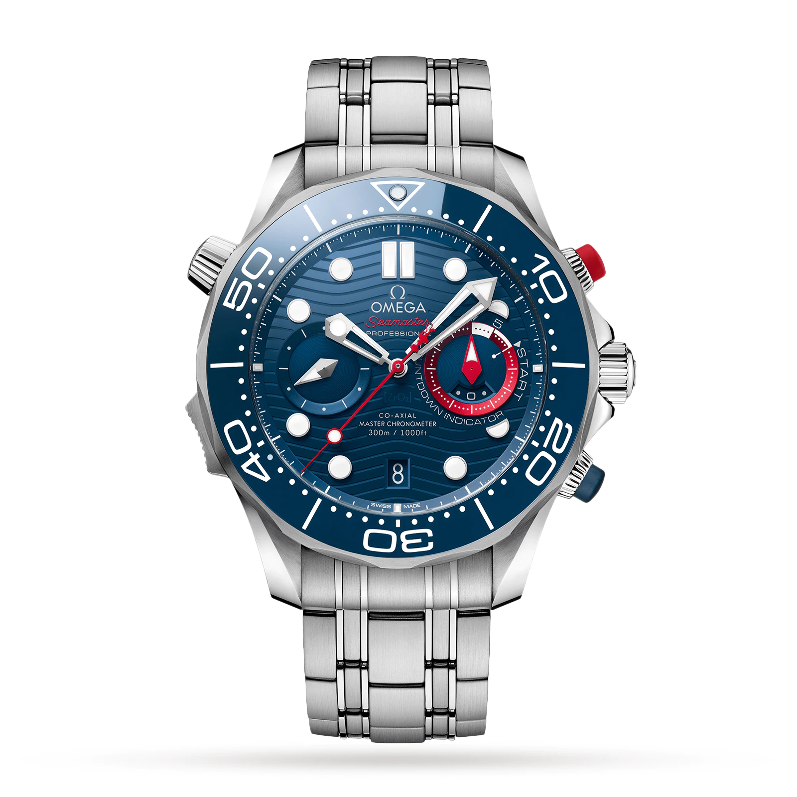 OMEGA Seamaster Diver Co-Axial Master Chronometer Chronograph 44mm Mens Watch O21030445103002