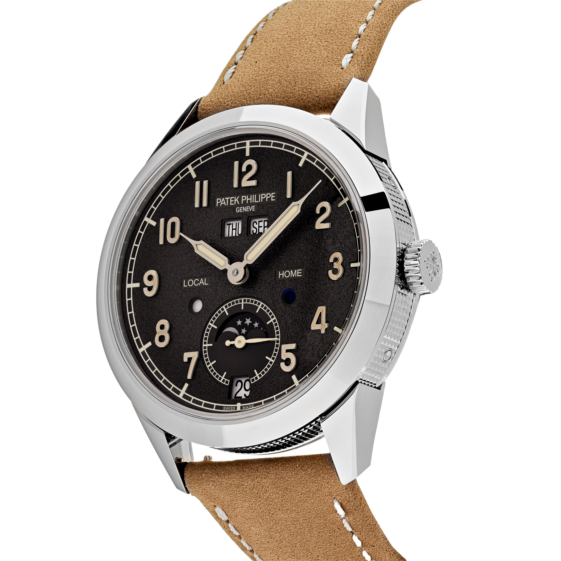 Patek Philippe Complications White Gold Grey Dial 5326G-001【1:1 Replica】