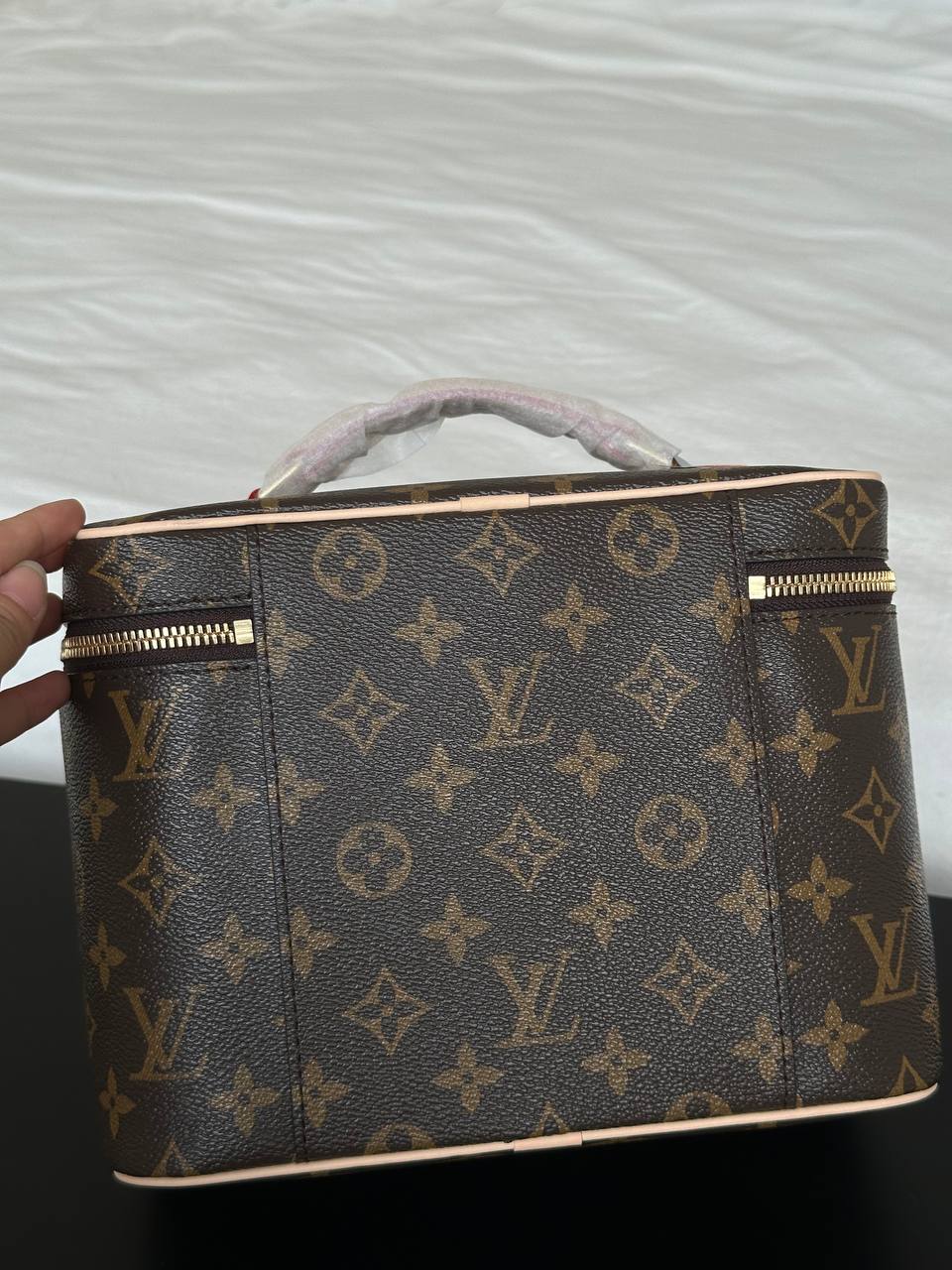 Louis Vuitton Monogram Canvas Handheld Cosmetic Vanity Case