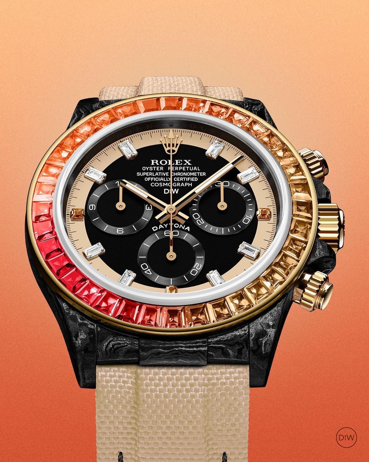 DiW Rolex Daytona RAINBOW SUNRAY【1:1 Replica】