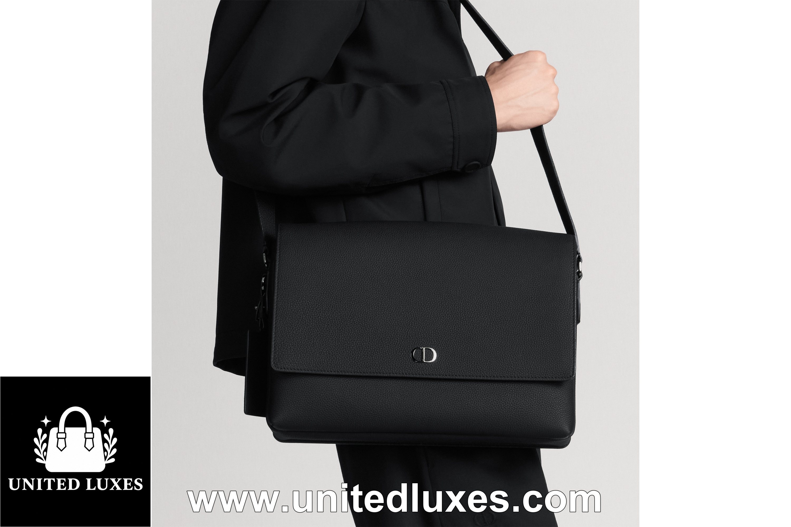 Replica CD Icon Messenger Bag with Flap