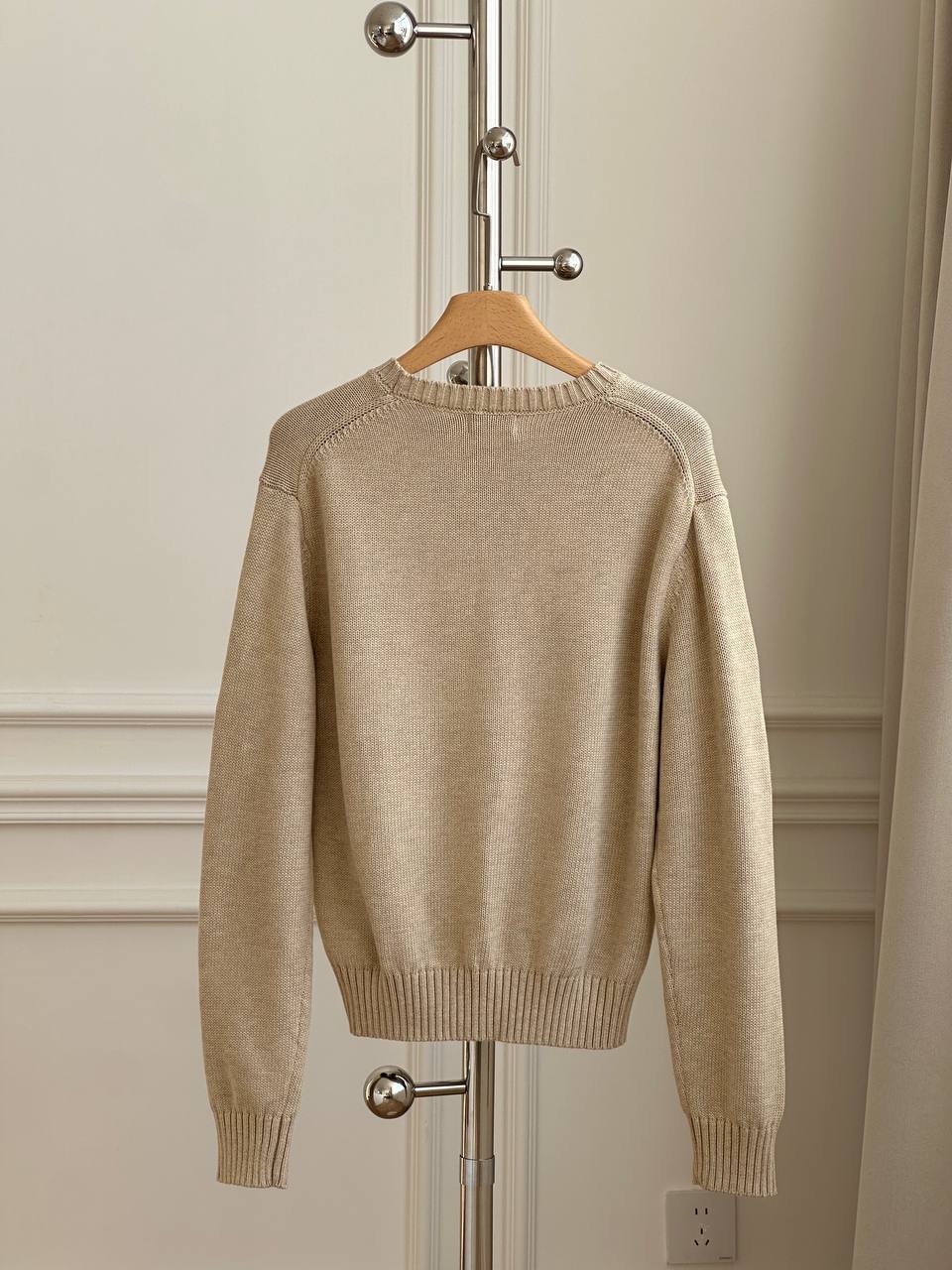 Ralph Lauren Polo Bear Crewneck Knit Sweater