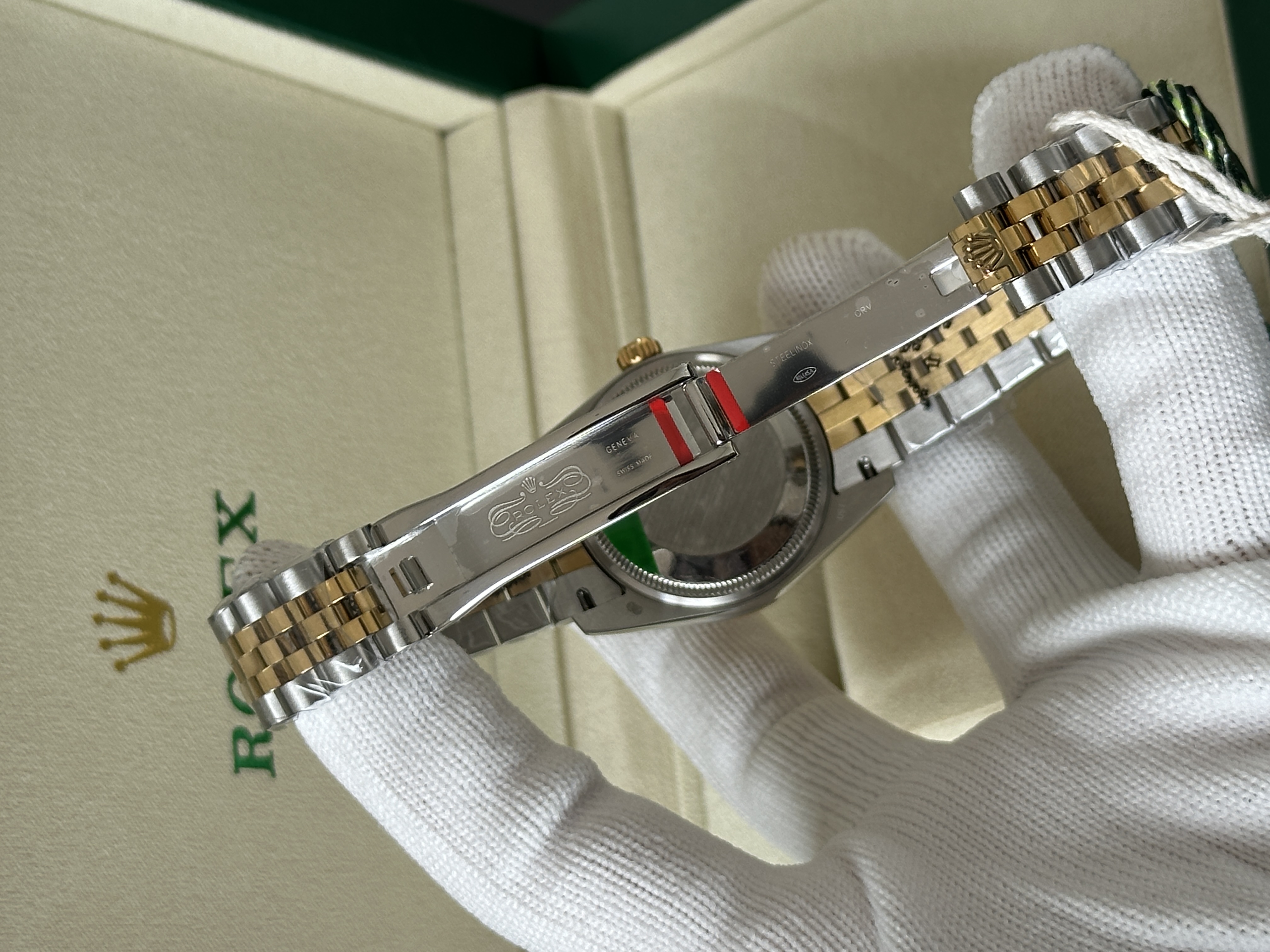 Rolex Lady-Datejust Two-Tone Diamond Dial Watch