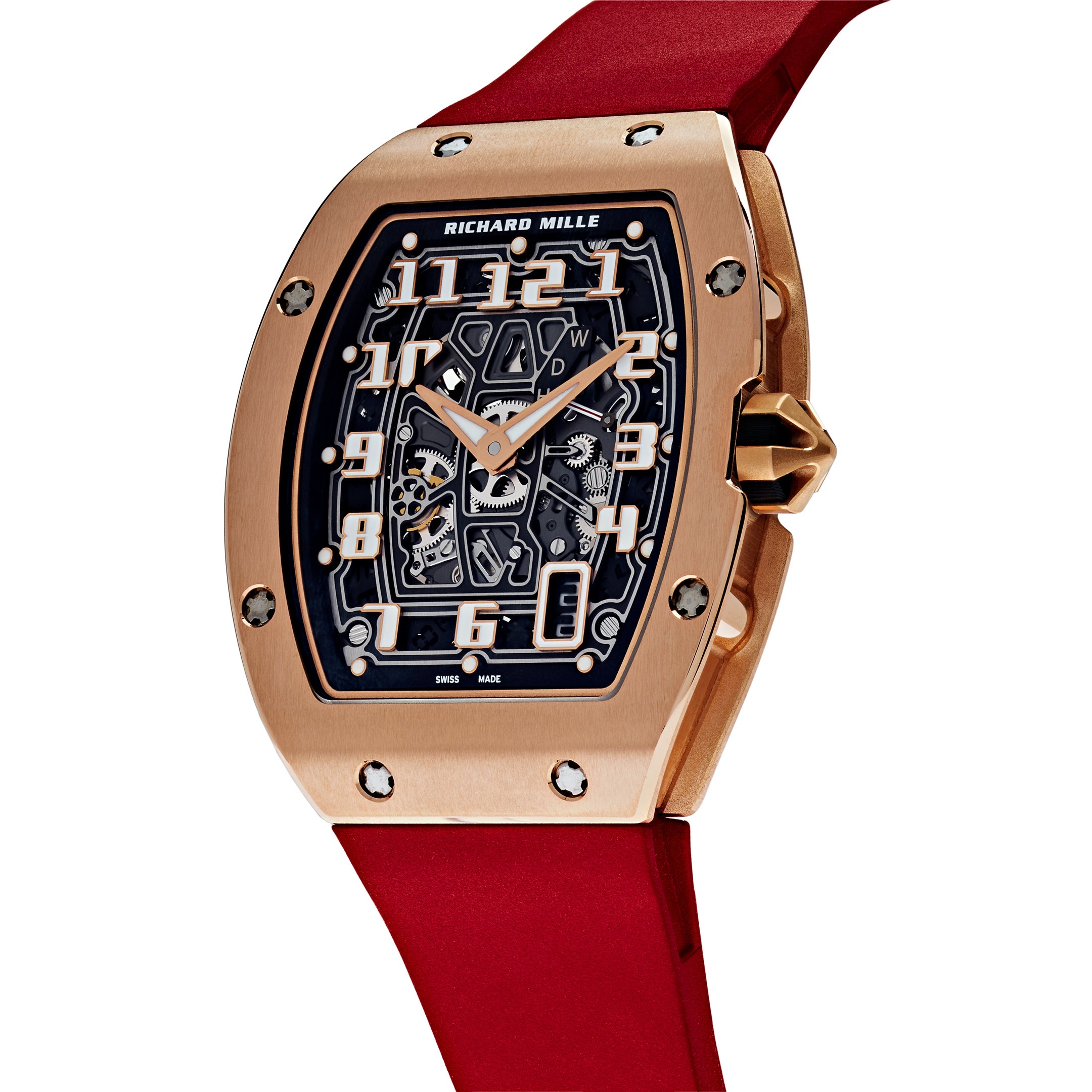 Richard Mille Extra Flat Rose Gold RM67- 01【1:1 Replica】