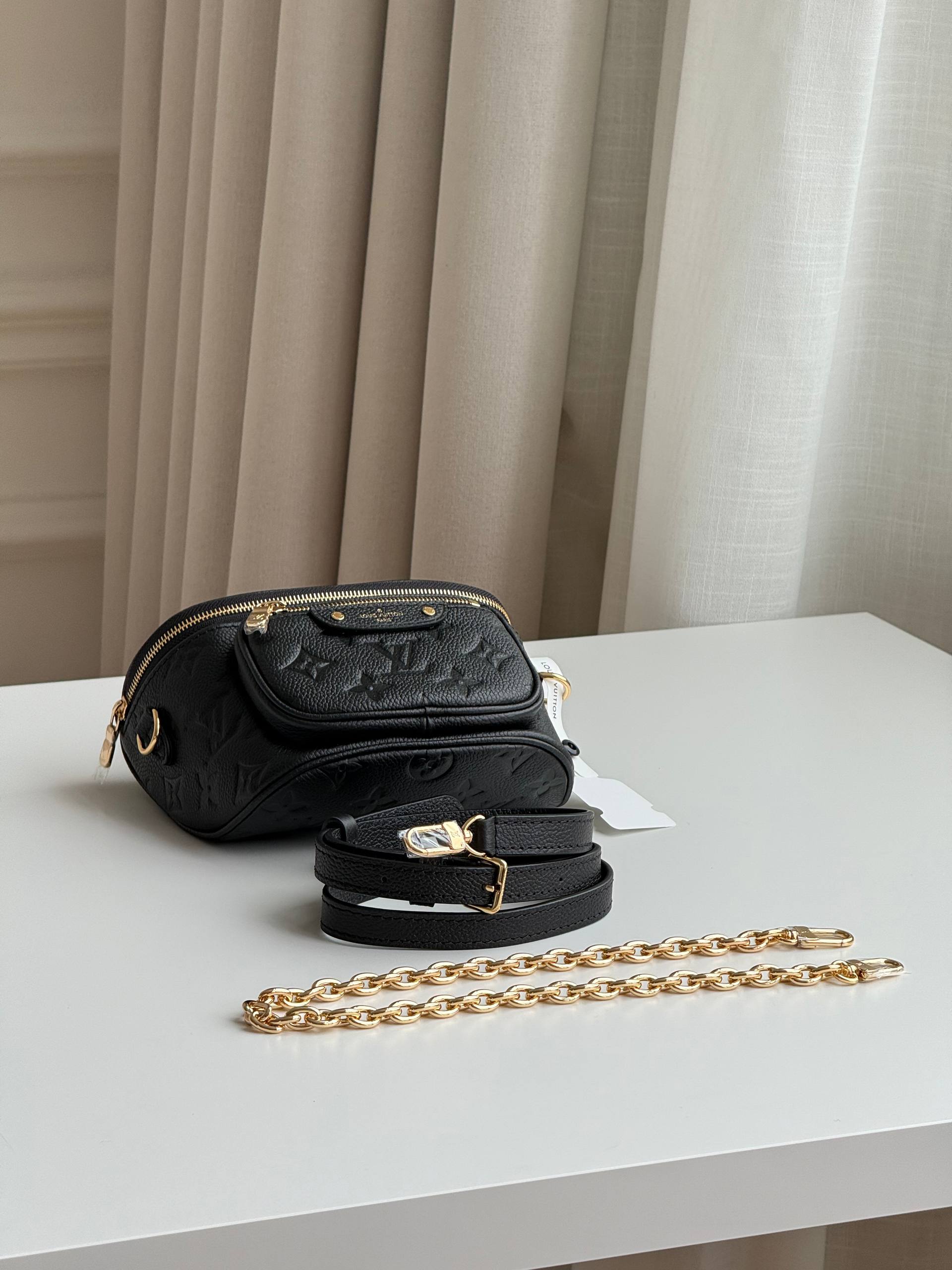Louis Vuitton Vanity PM Black Monogram Empreinte