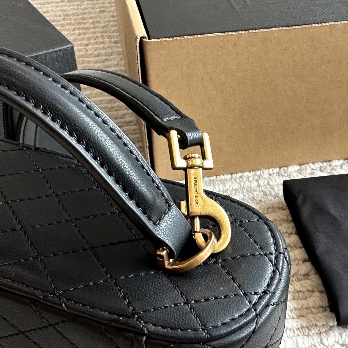 GABY VANITY BAG IN LAMBSKIN