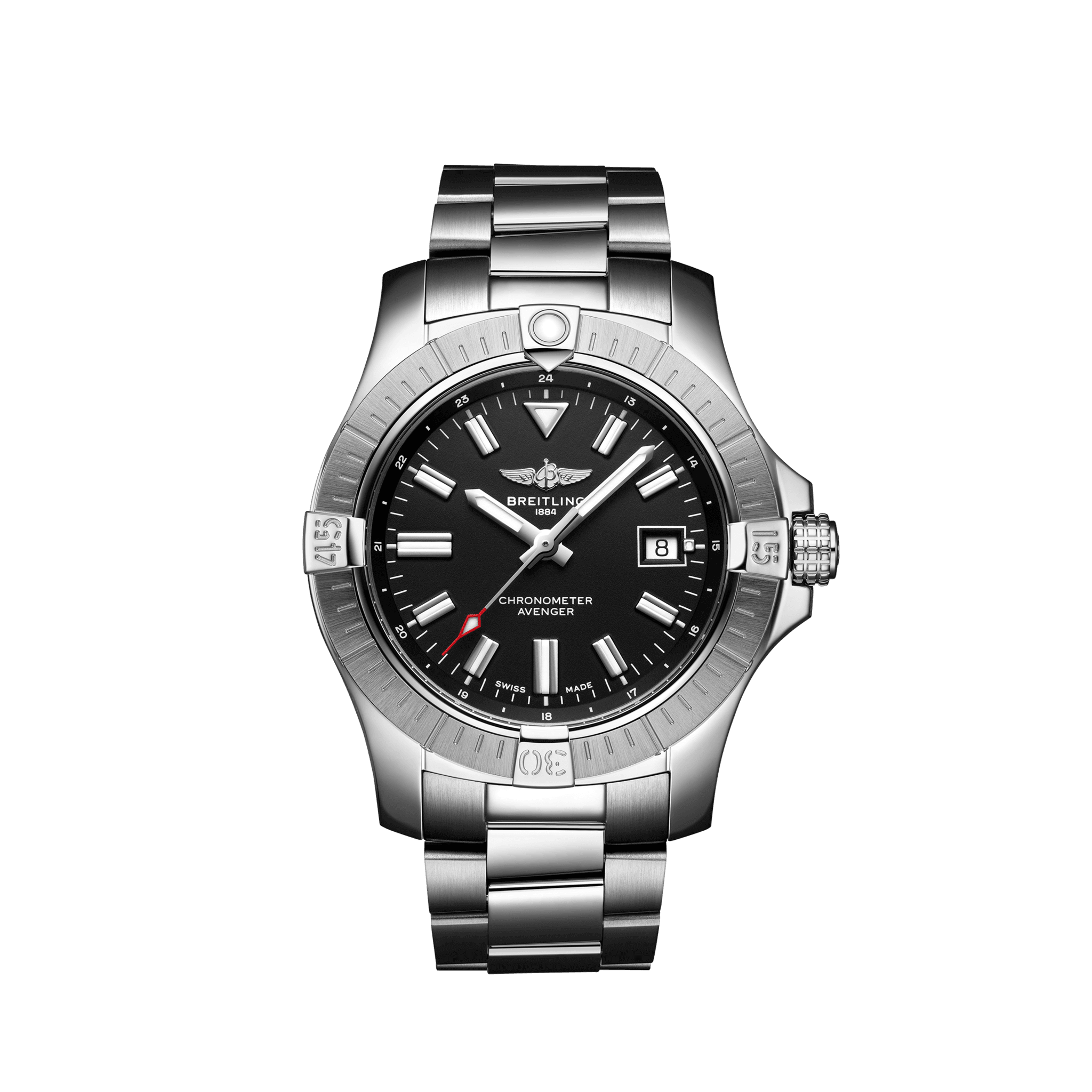 BREITLING Avenger Automatic Stainless Steel 43 A17318101B1A1【1:1 Replica】
