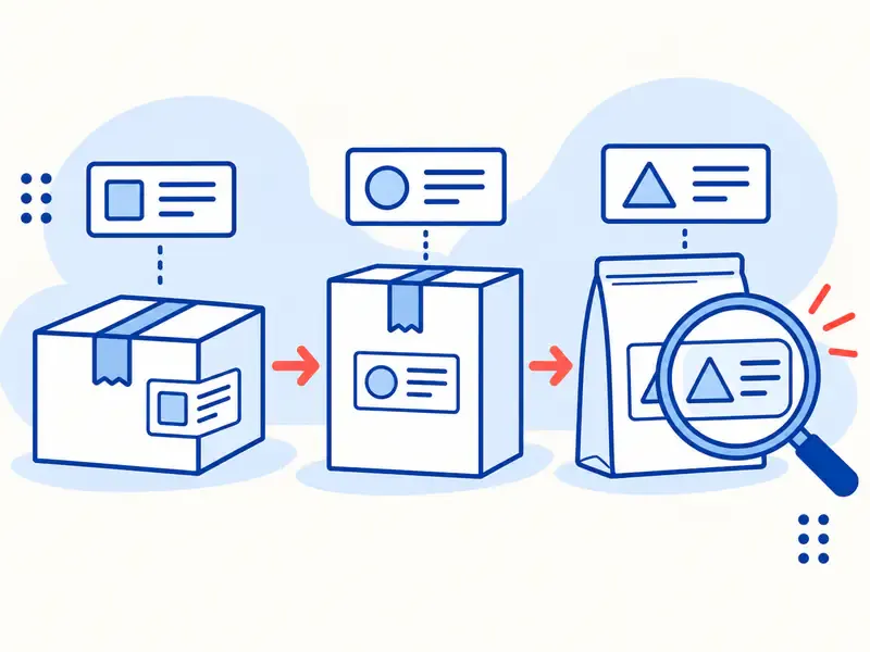 Understanding Product Packaging, Labels and Version Changes — OZ illustrated guide cover