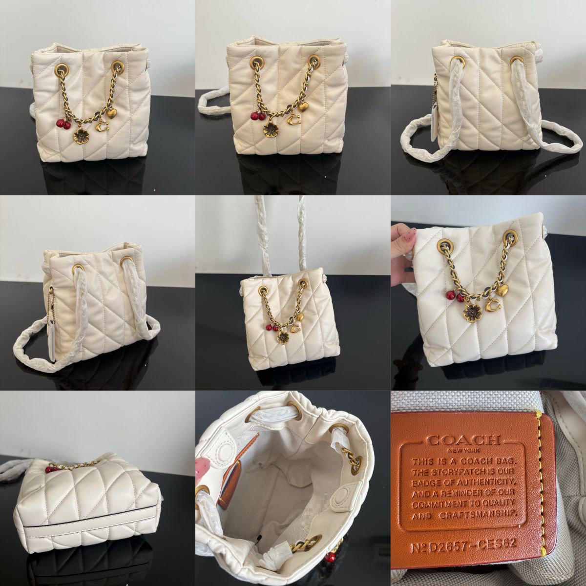 Women Handbag CES62 CER87 Bucket Chain Bag