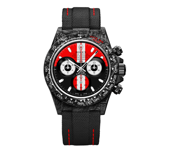 ROLEX Diw Daytona gt red 40mm oyster black【1:1 Replica】
