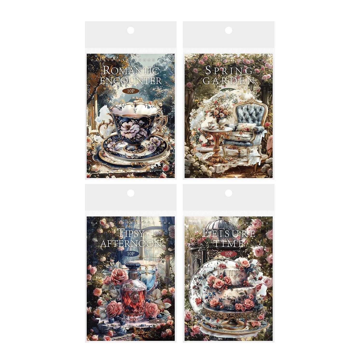 1117 Stickers Chateau Afternoon Tea Series